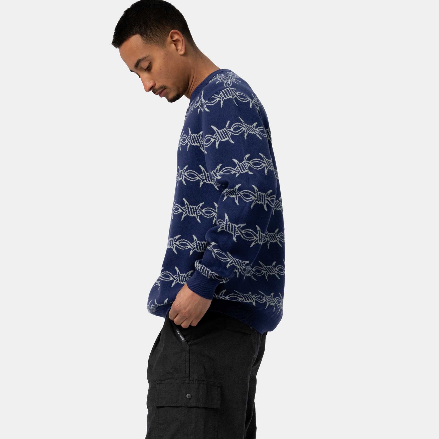 Santa Cruz Wired Knit Crew Midnight Blue