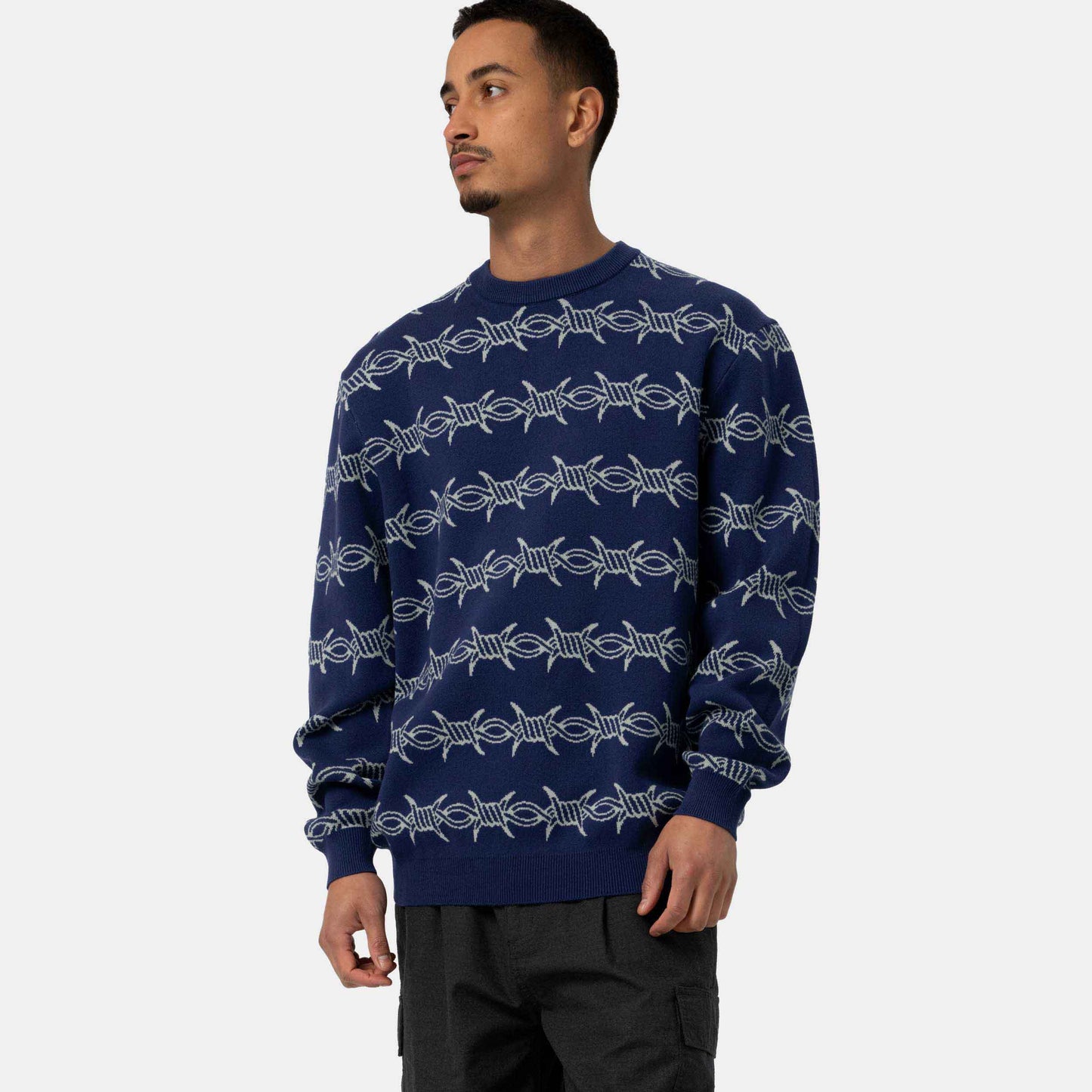 Santa Cruz Wired Knit Crew Midnight Blue