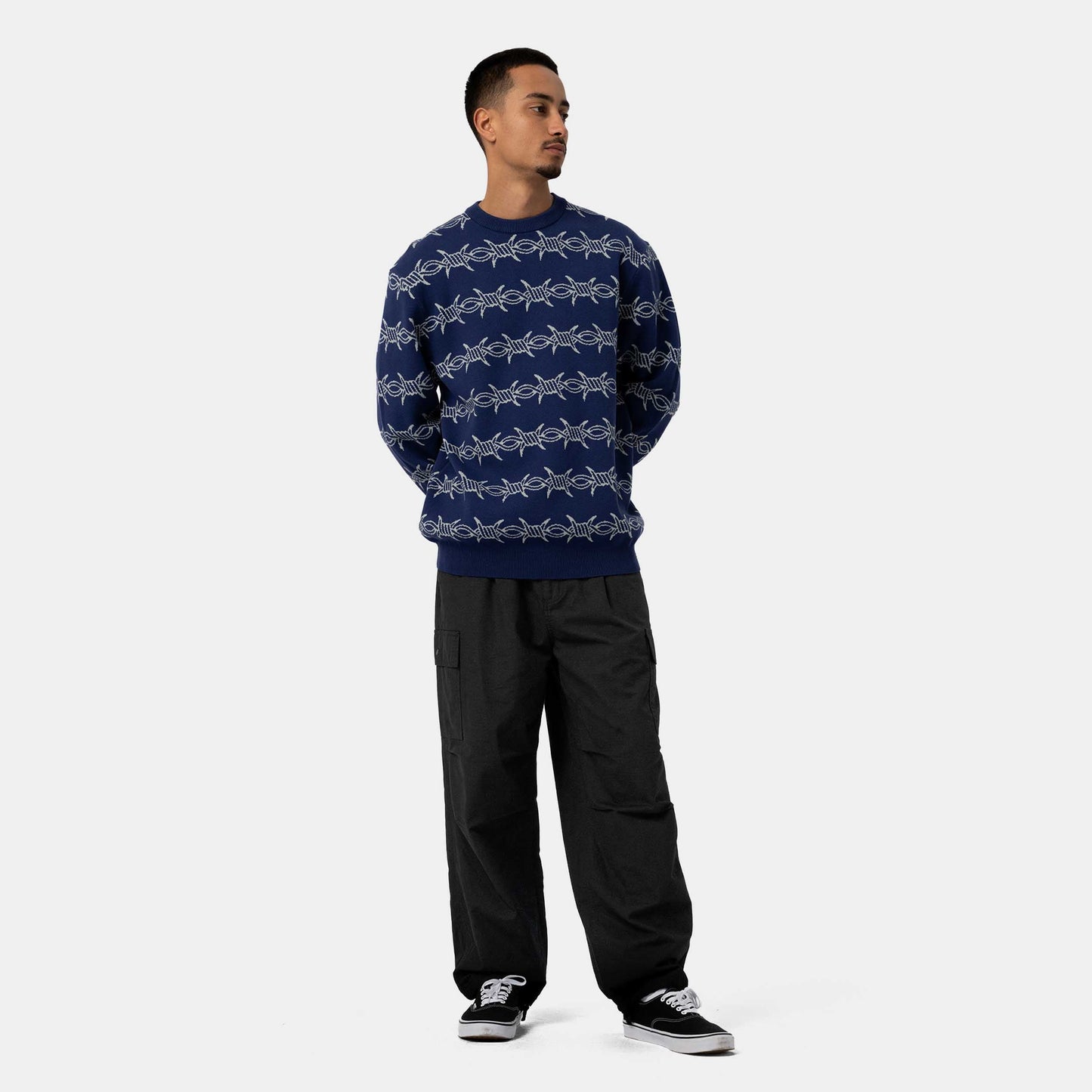 Santa Cruz Wired Knit Crew Midnight Blue