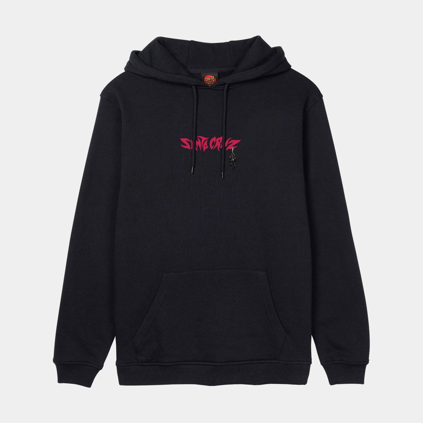 Santa Cruz Pace Torch Bones Hoodie Black