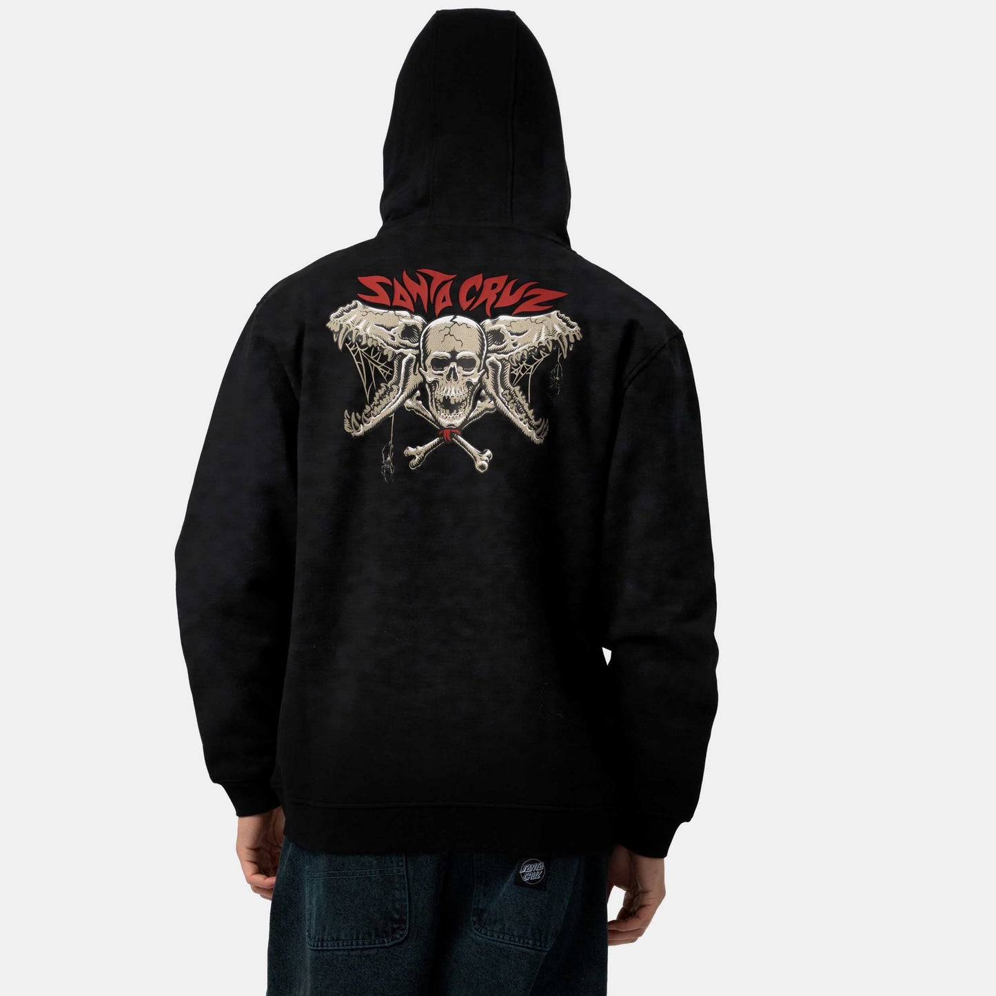 Santa Cruz Pace Torch Bones Hoodie Black
