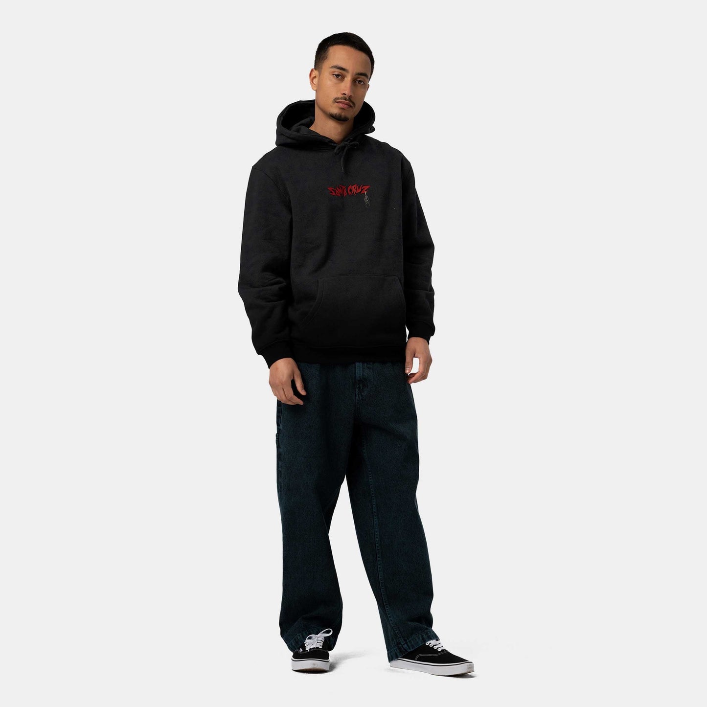 Santa Cruz Pace Torch Bones Hoodie Black