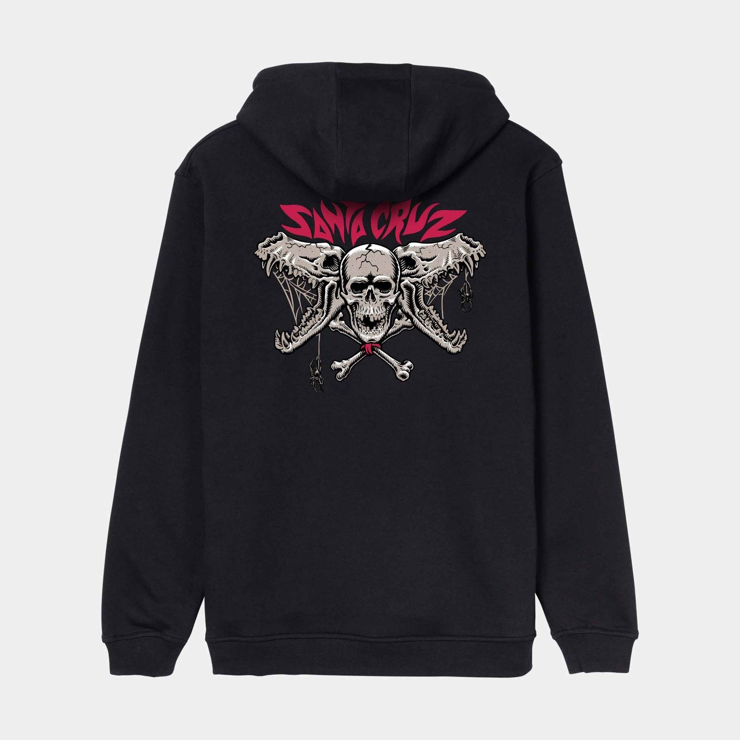 Santa Cruz Pace Torch Bones Hoodie Black