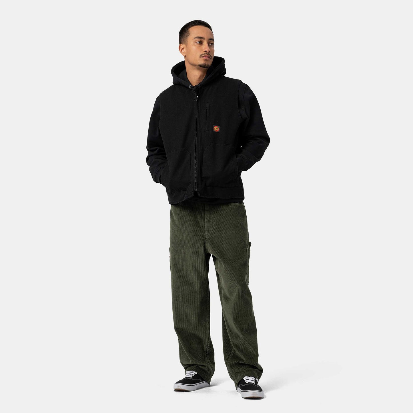 Santa Cruz Timber Vest Black