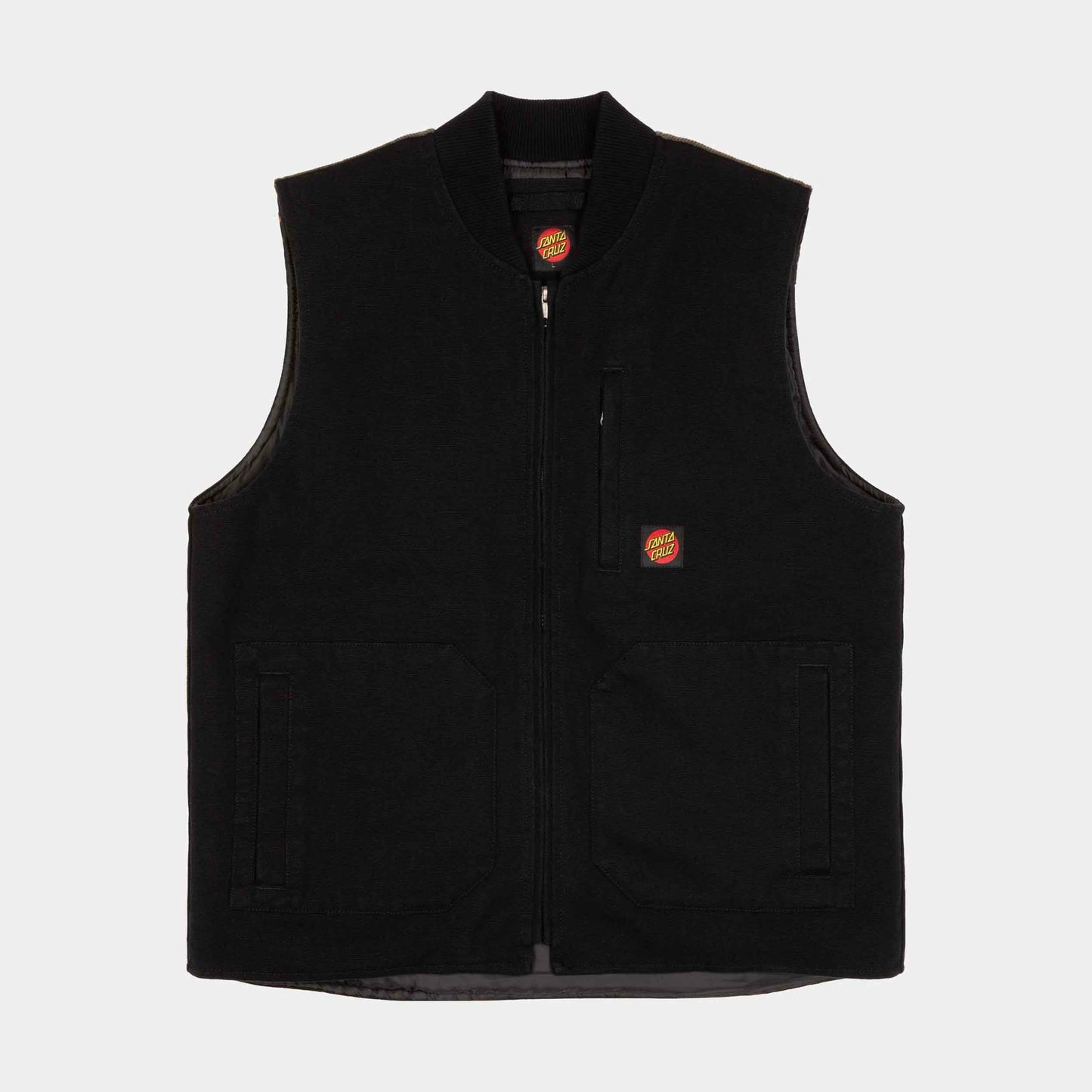 Santa Cruz Timber Vest Black