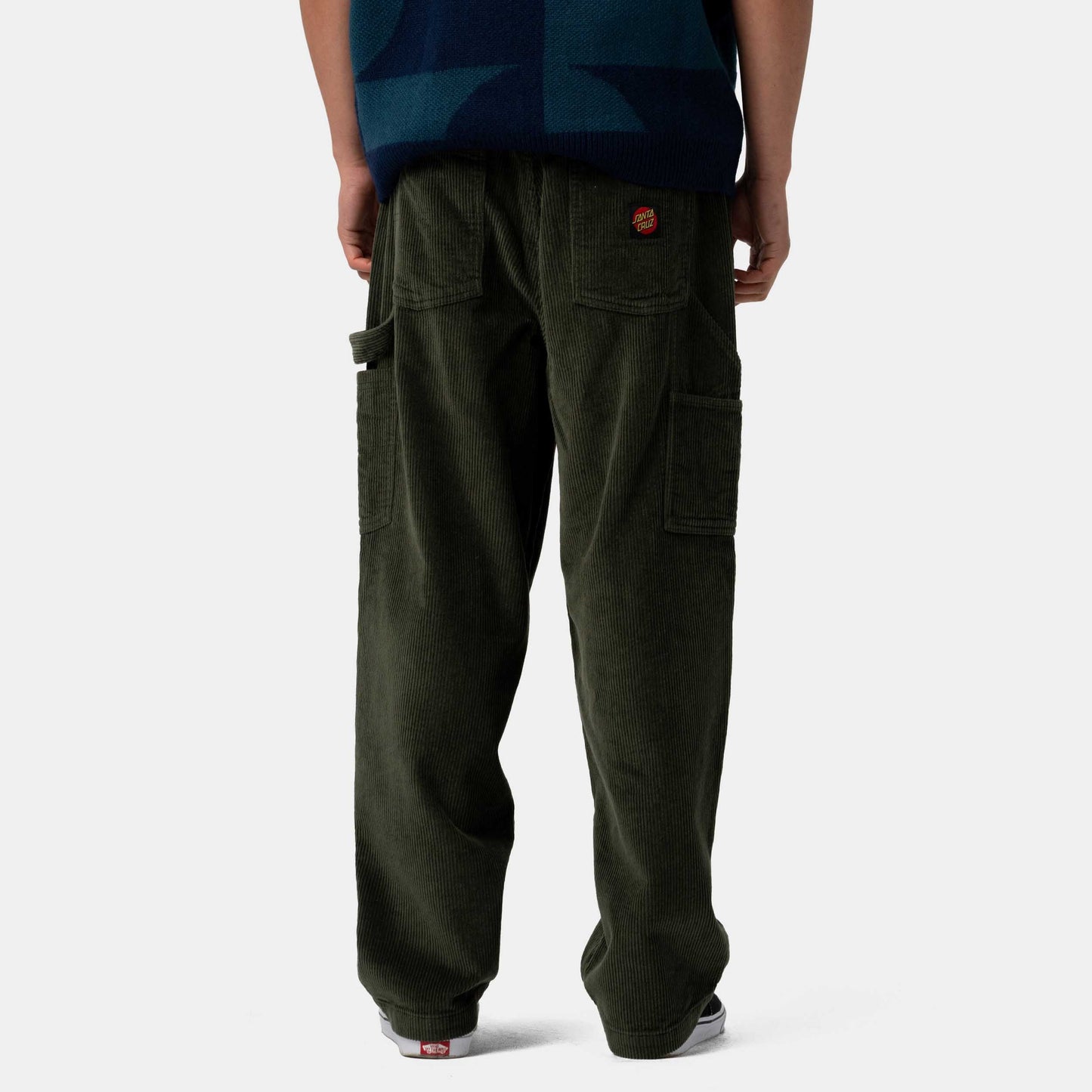 Santa Cruz Carpenter Big Pants Dark Moss Cord