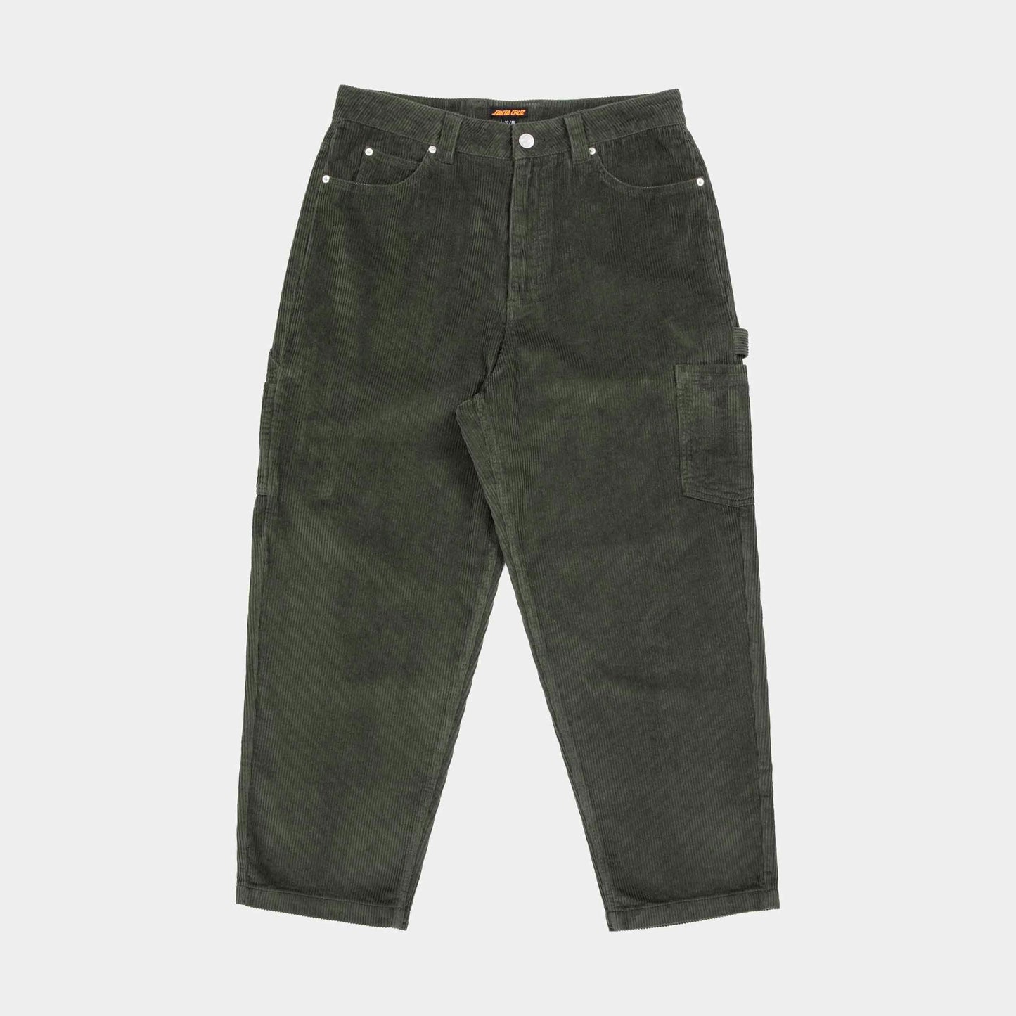 Santa Cruz Carpenter Big Pants Dark Moss Cord