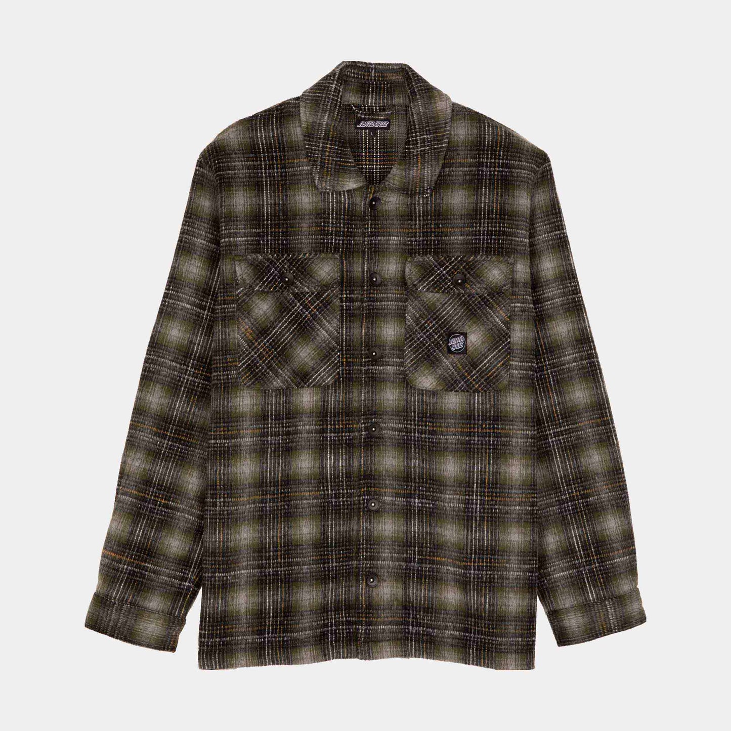 Santa Cruz Lodge Shirt Olive Check
