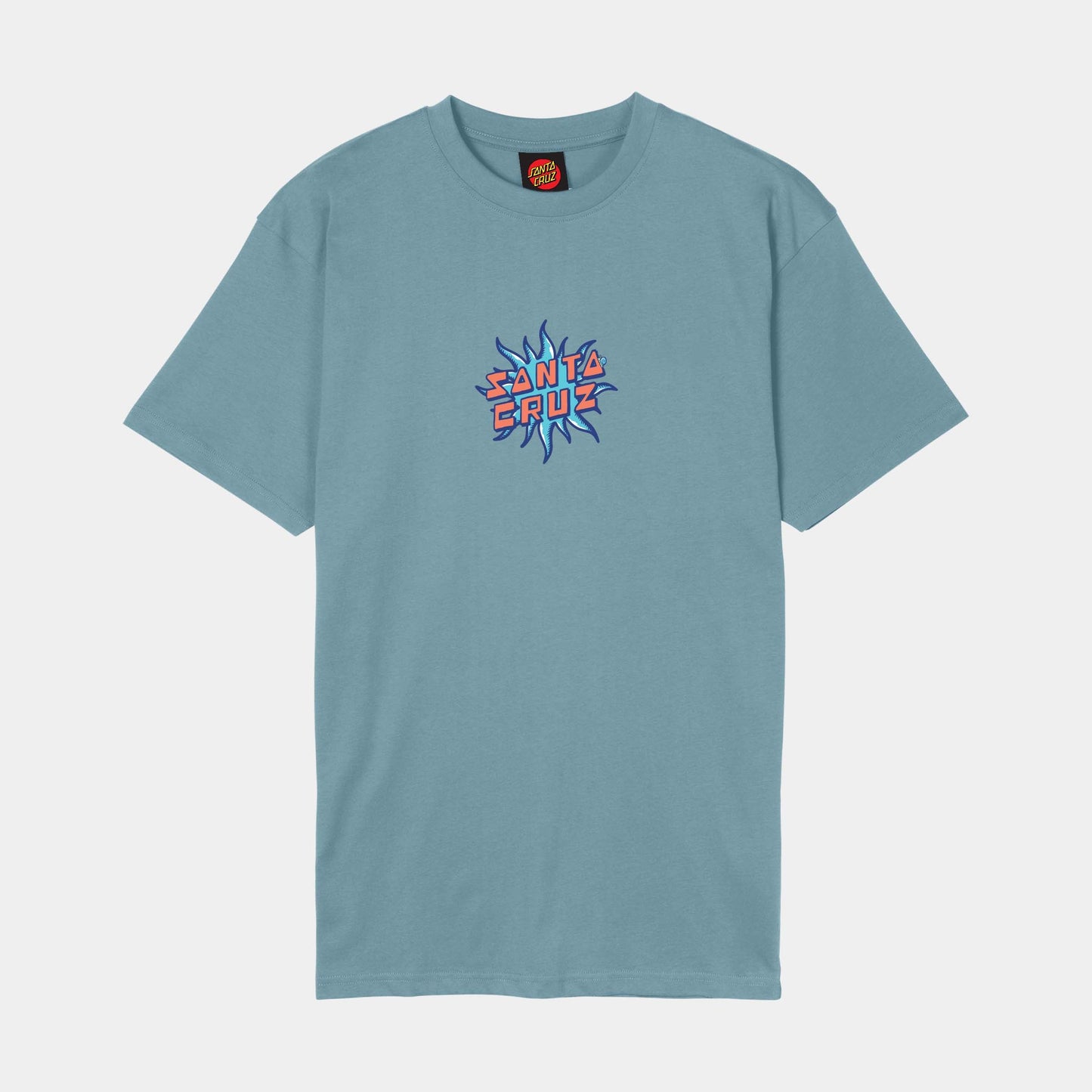 Santa Cruz Sol Tripper T Shirt Stone Blue