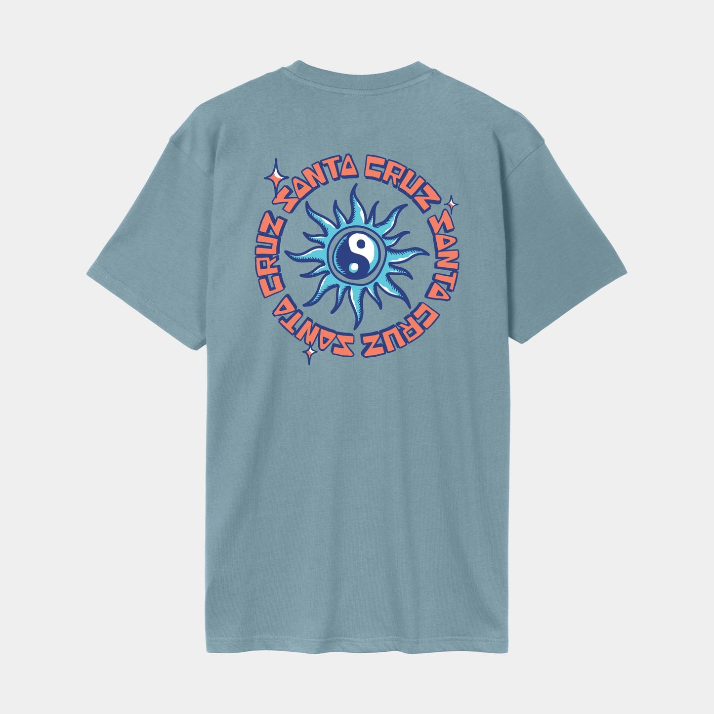 Santa Cruz Sol Tripper T Shirt Stone Blue