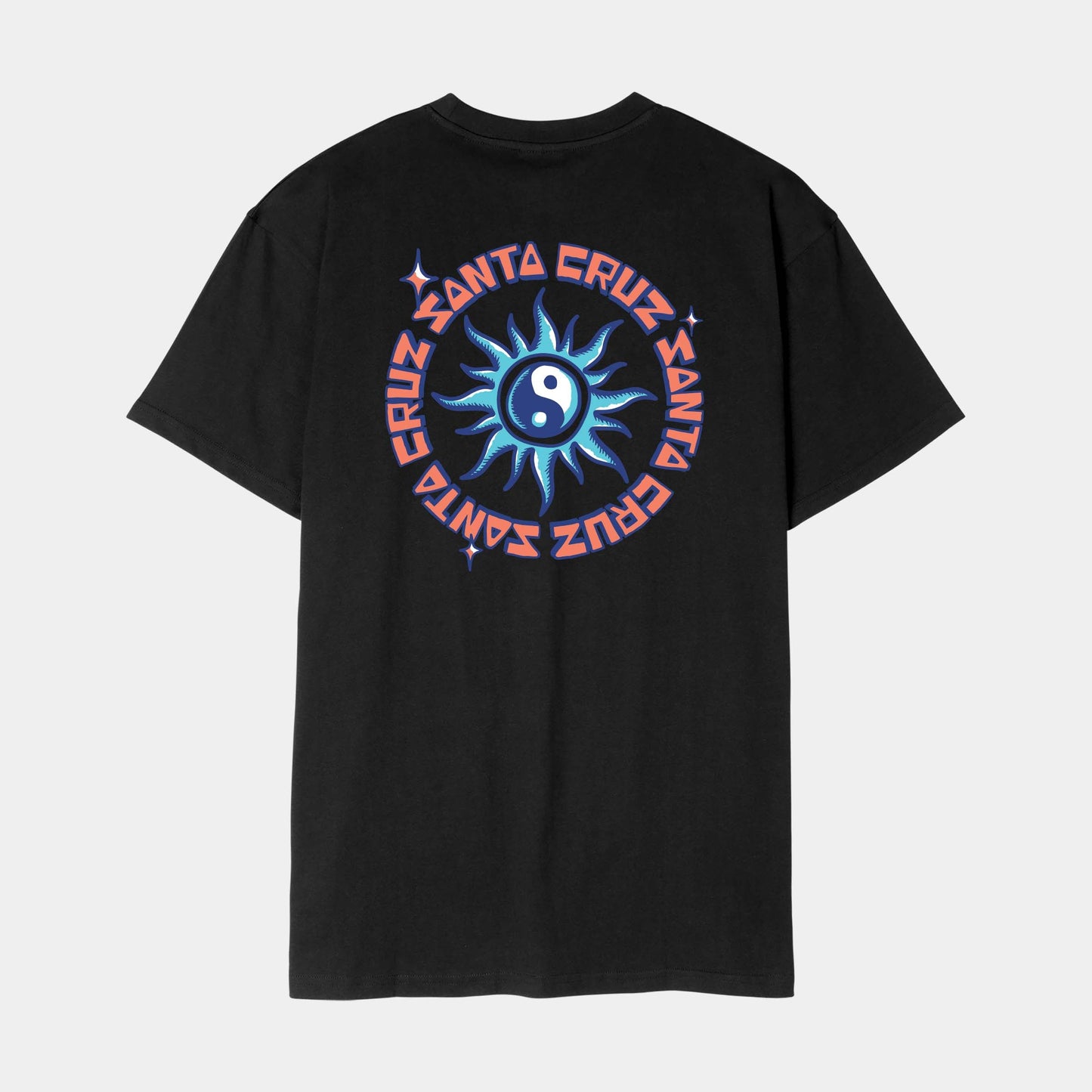 Santa Cruz Sol Tripper T Shirt Black