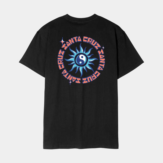 Santa Cruz Sol Tripper T Shirt Black