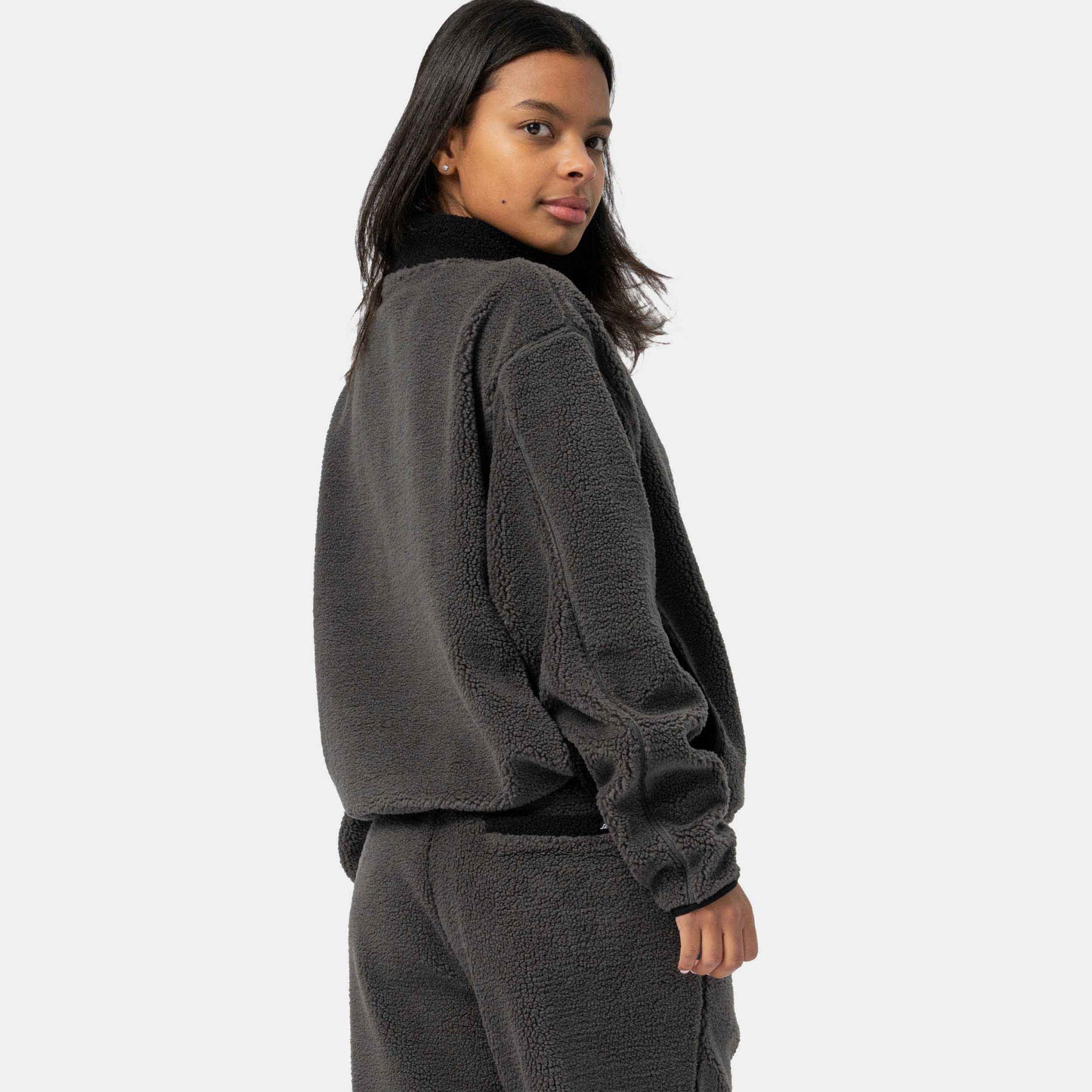 Santa Cruz Sierra Fleece Crew Charcoal Black