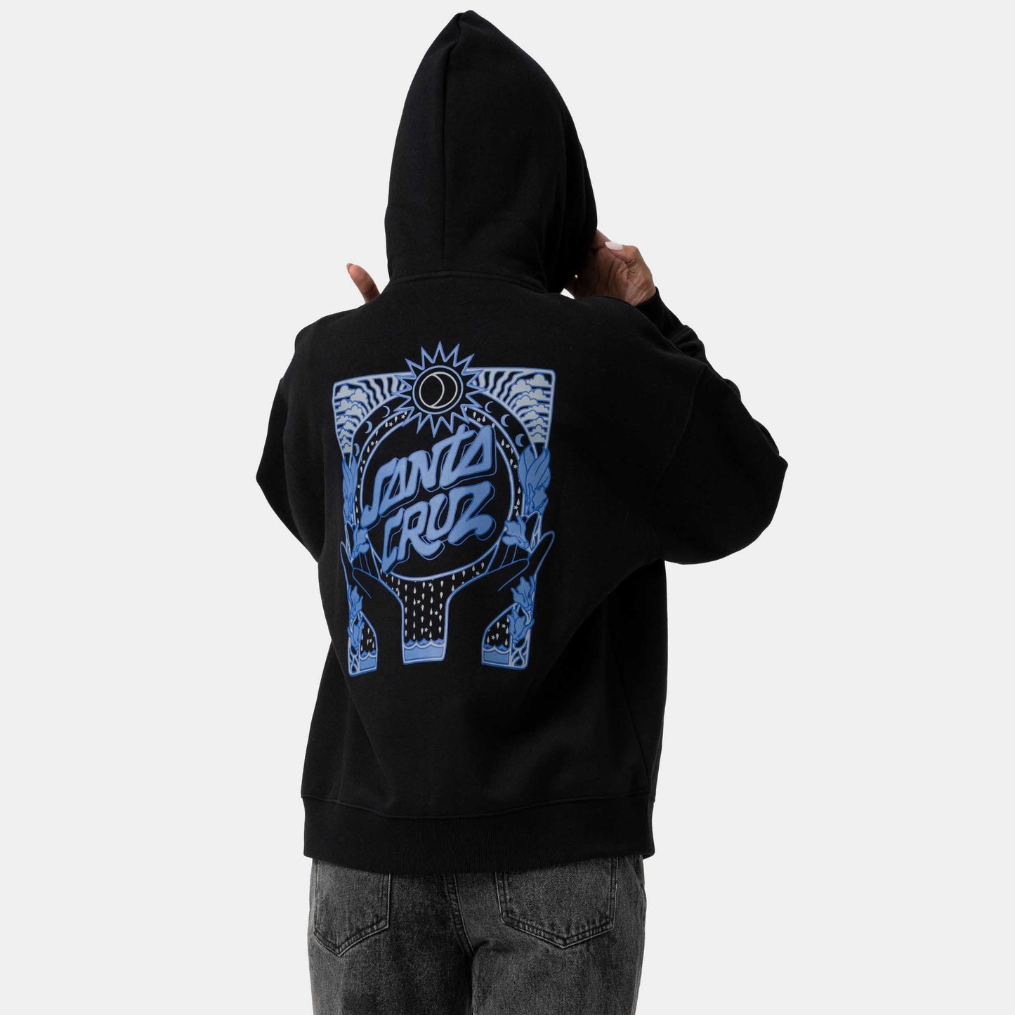 Santa Cruz Nouveau Zip Hoodie Black
