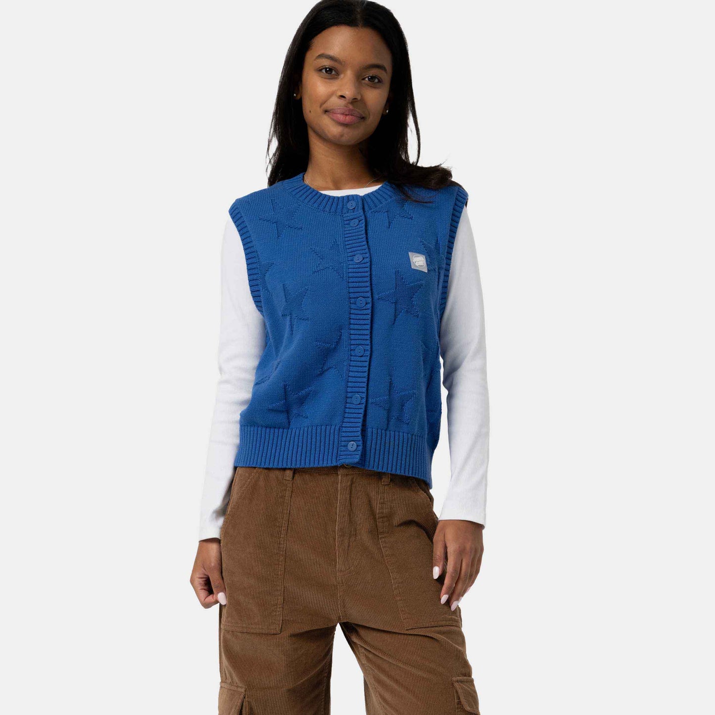 Santa Cruz Opus Dot Knit Vest Nouveau Star