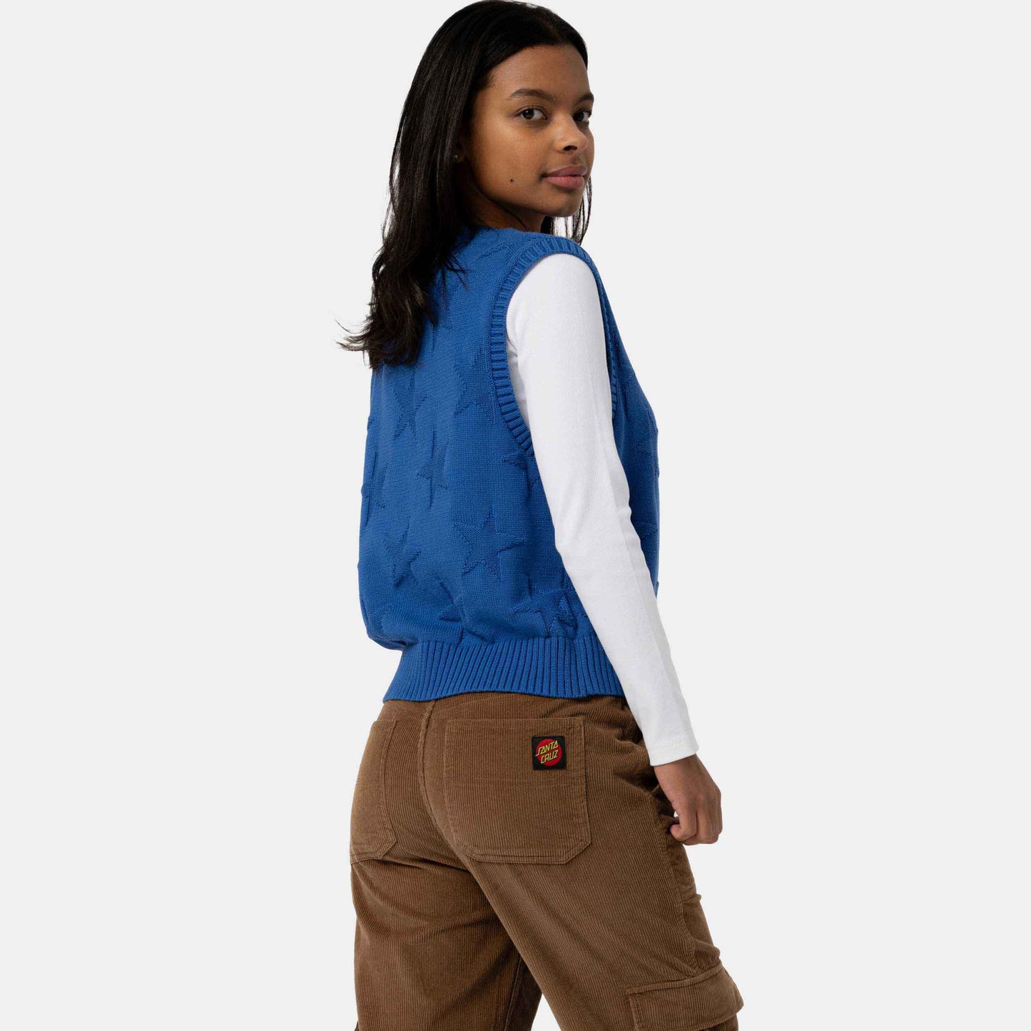 Santa Cruz Opus Dot Knit Vest Nouveau Star