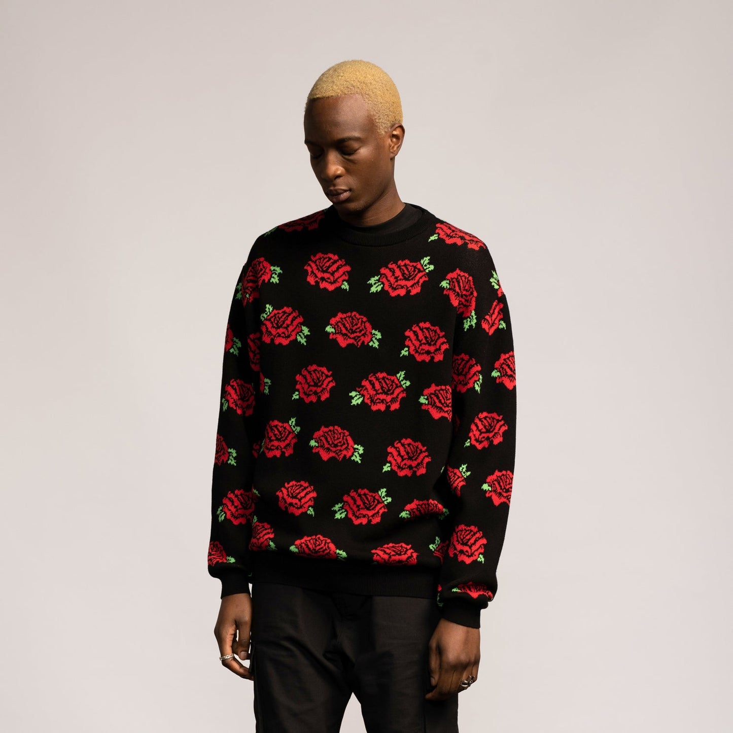 Dressen Roses Santa Cruz Knit Crew
