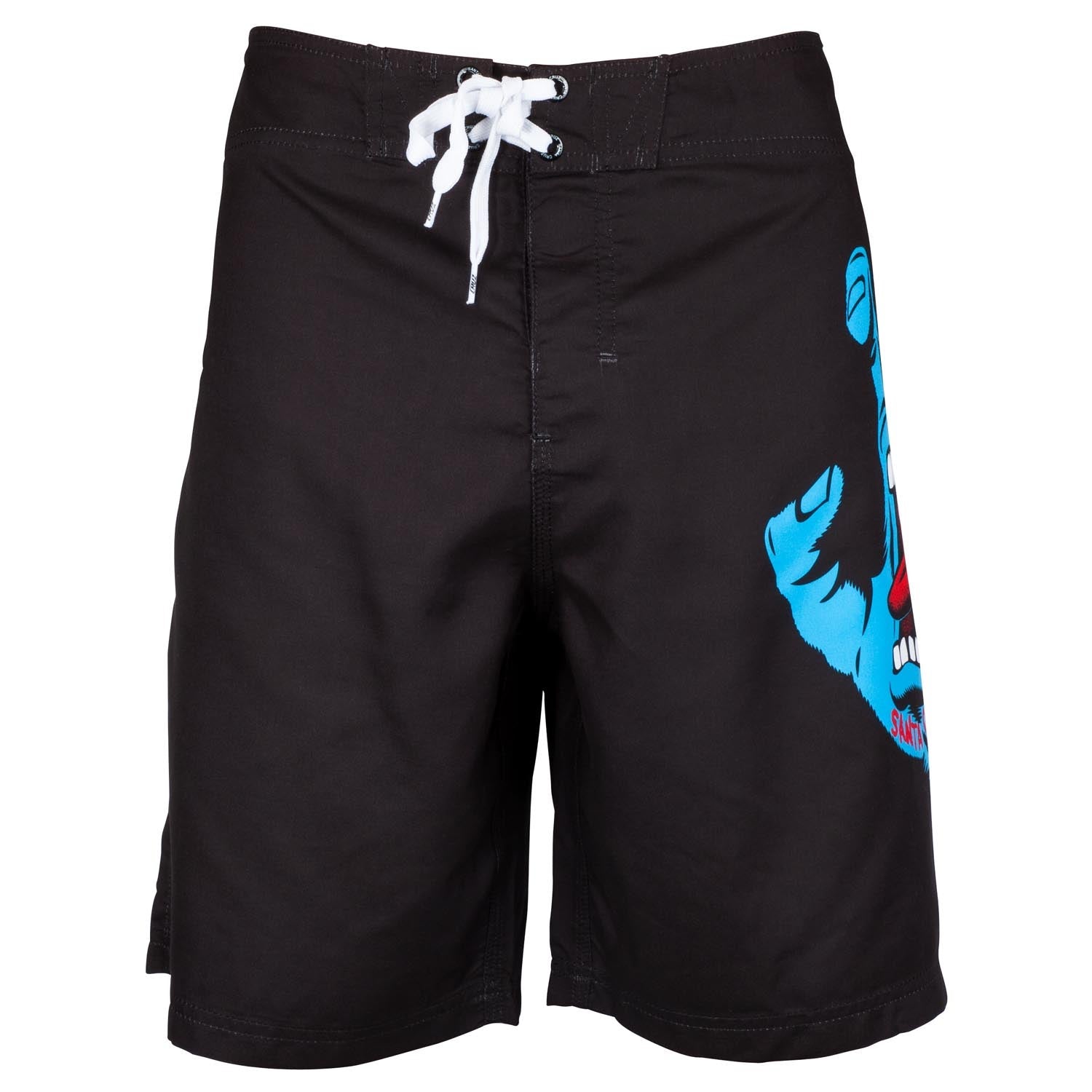Screaming hand Santa Cruz boardshorts black.
