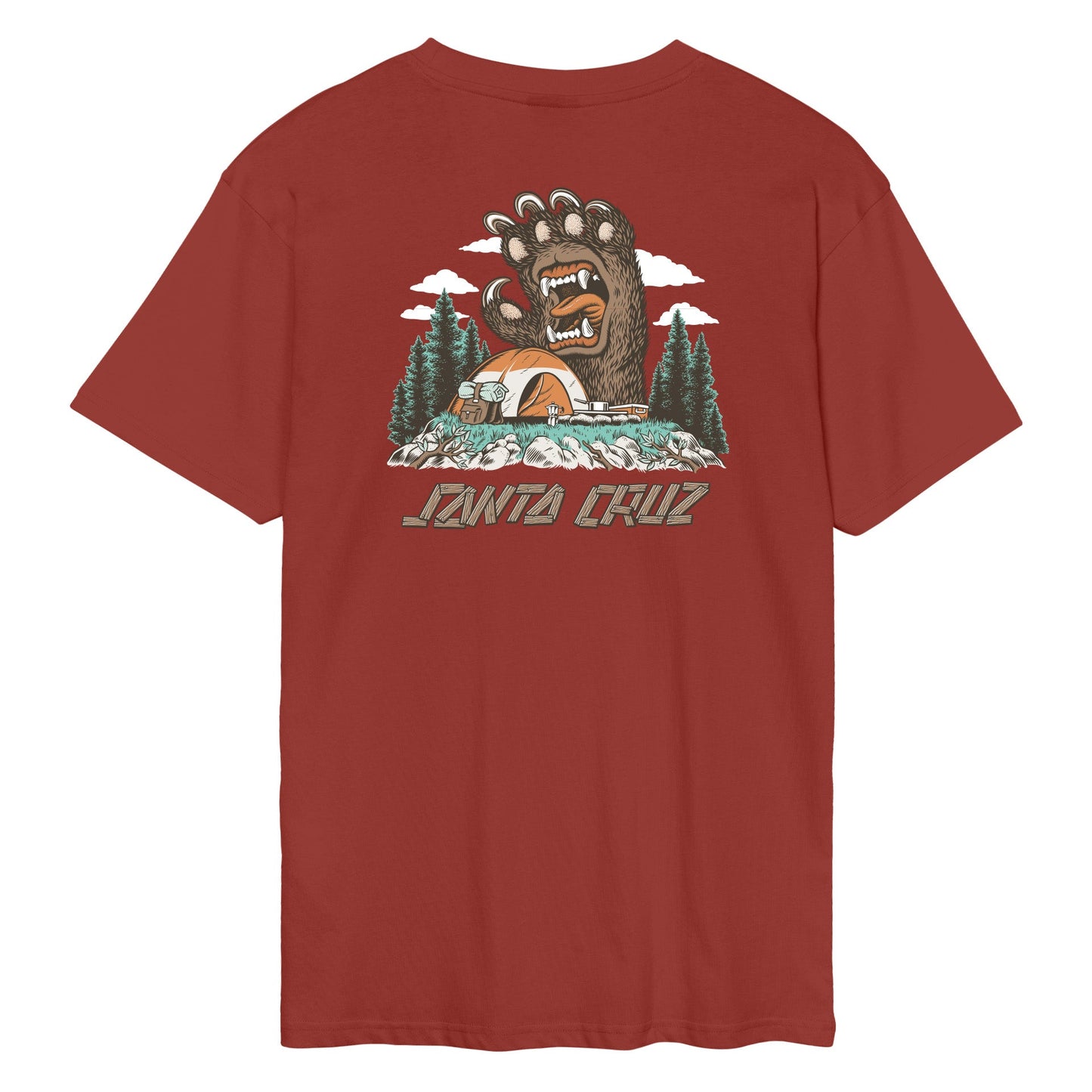 Screaming Grizzly Santa Cruz T-Shirt