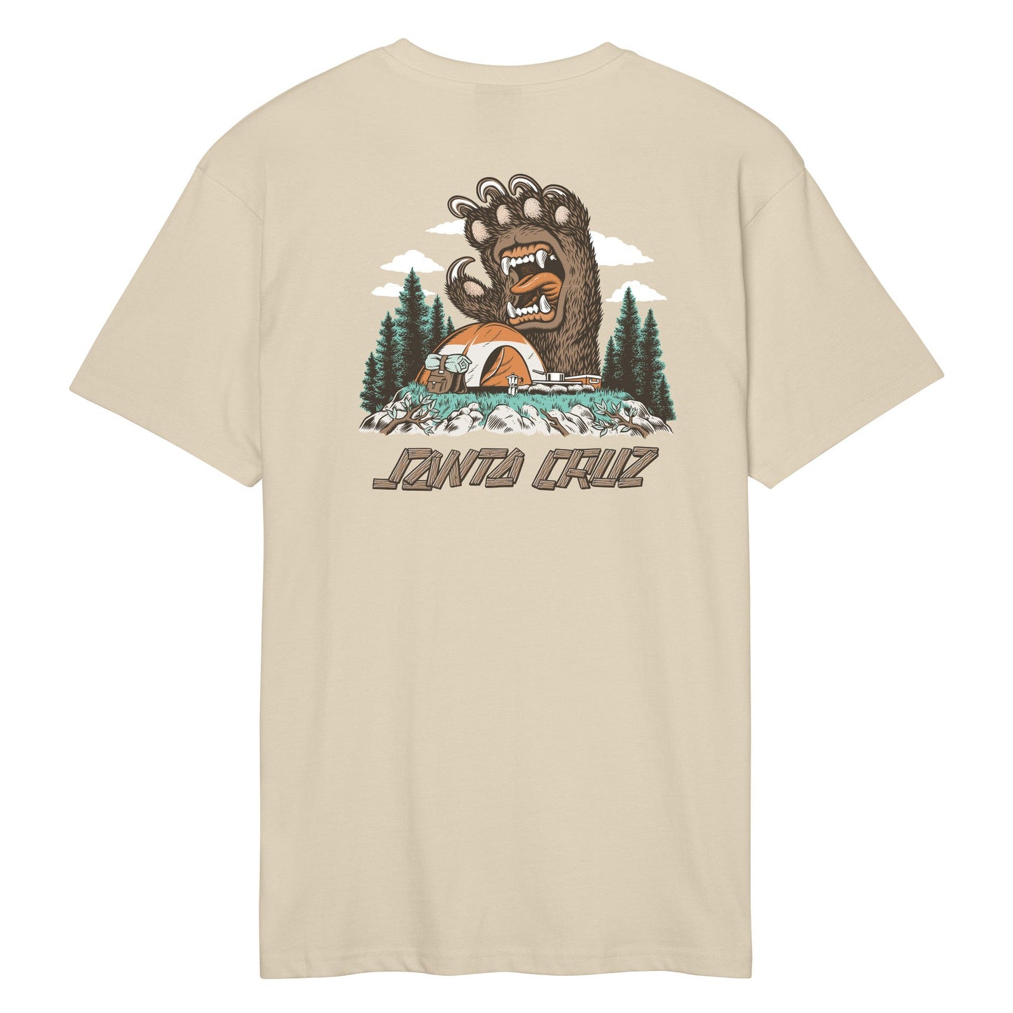 Screaming Grizzly Santa Cruz T-Shirt