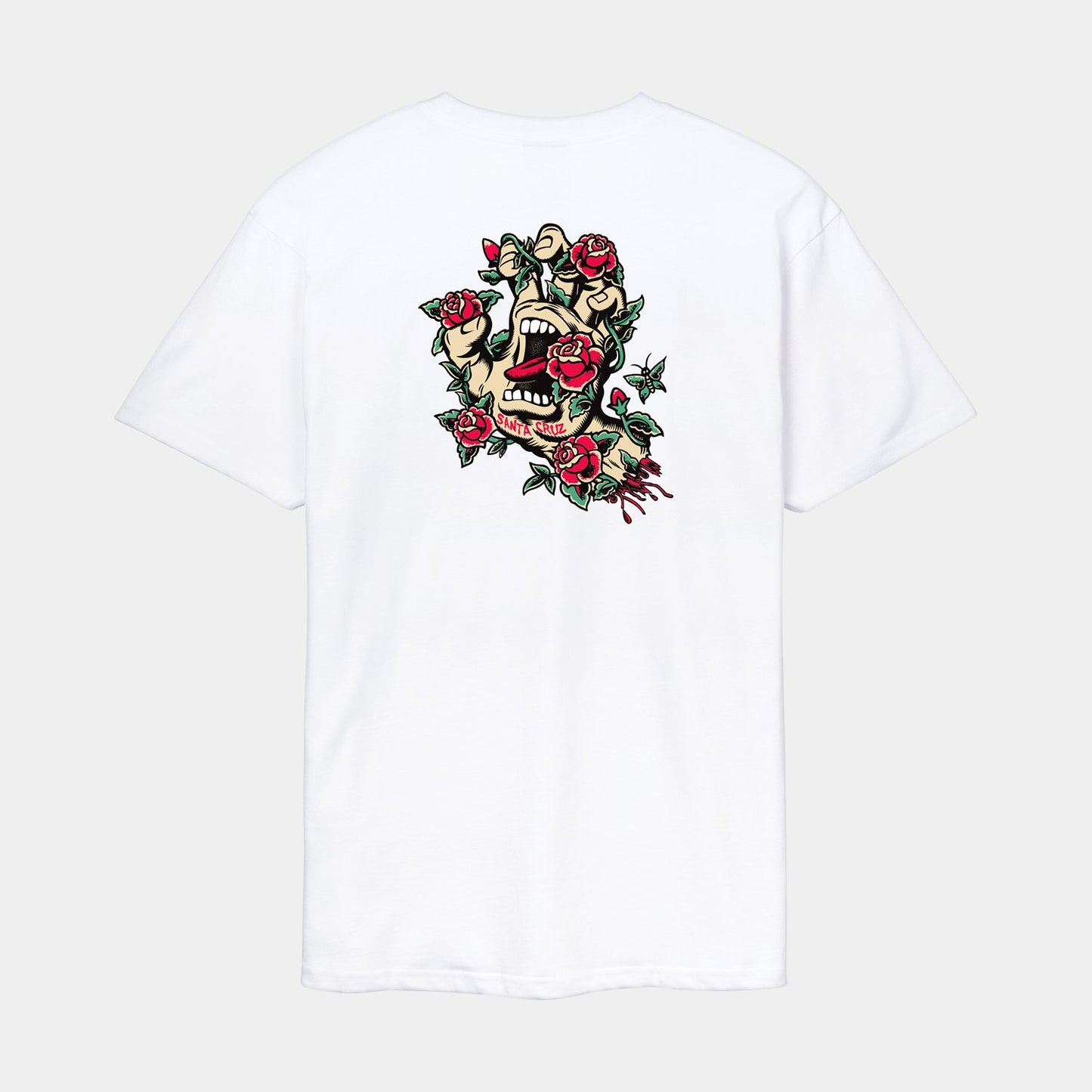 Screaming Rose Flash Santa Cruz T-Shirt