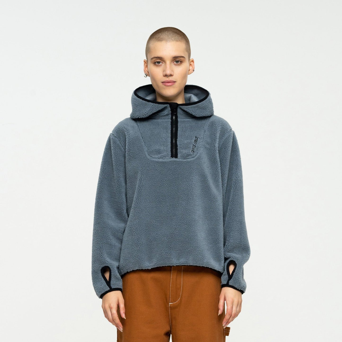 Strip Fleece Santa Cruz Hoodie
