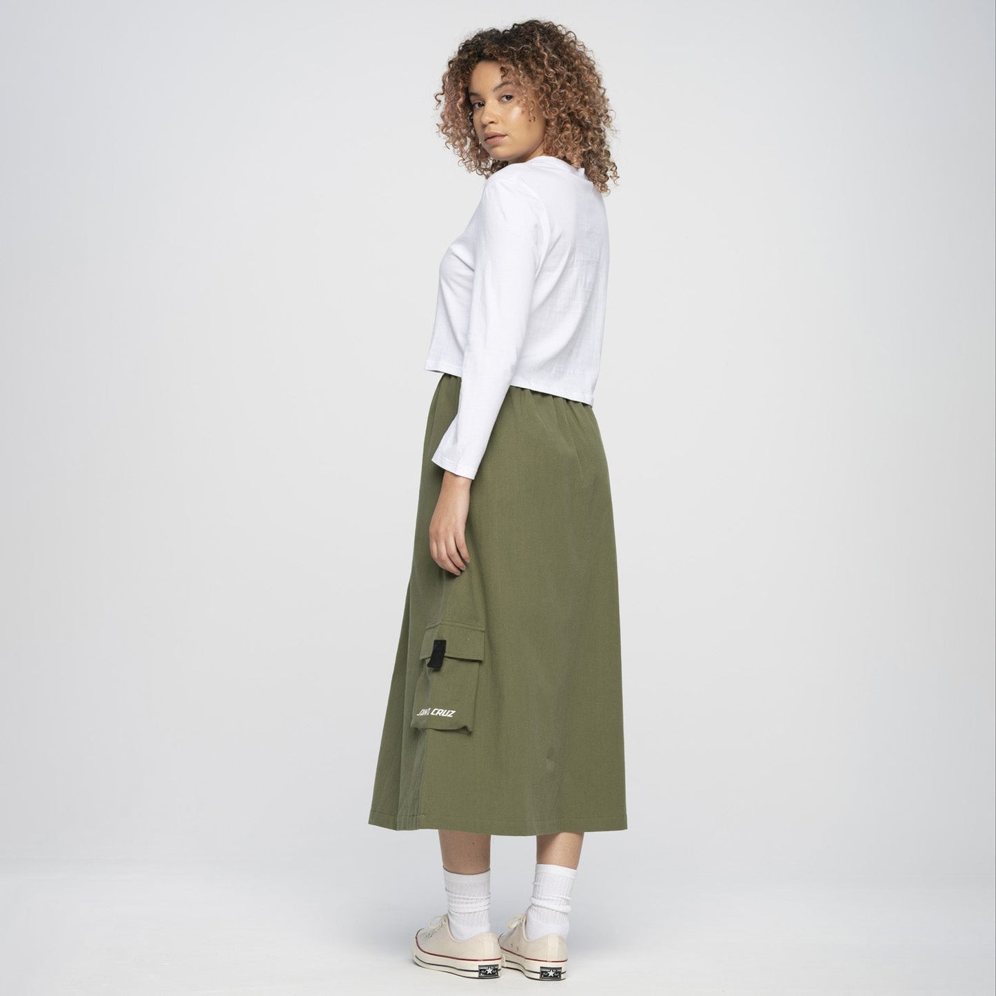 Strip Cargo Skirt