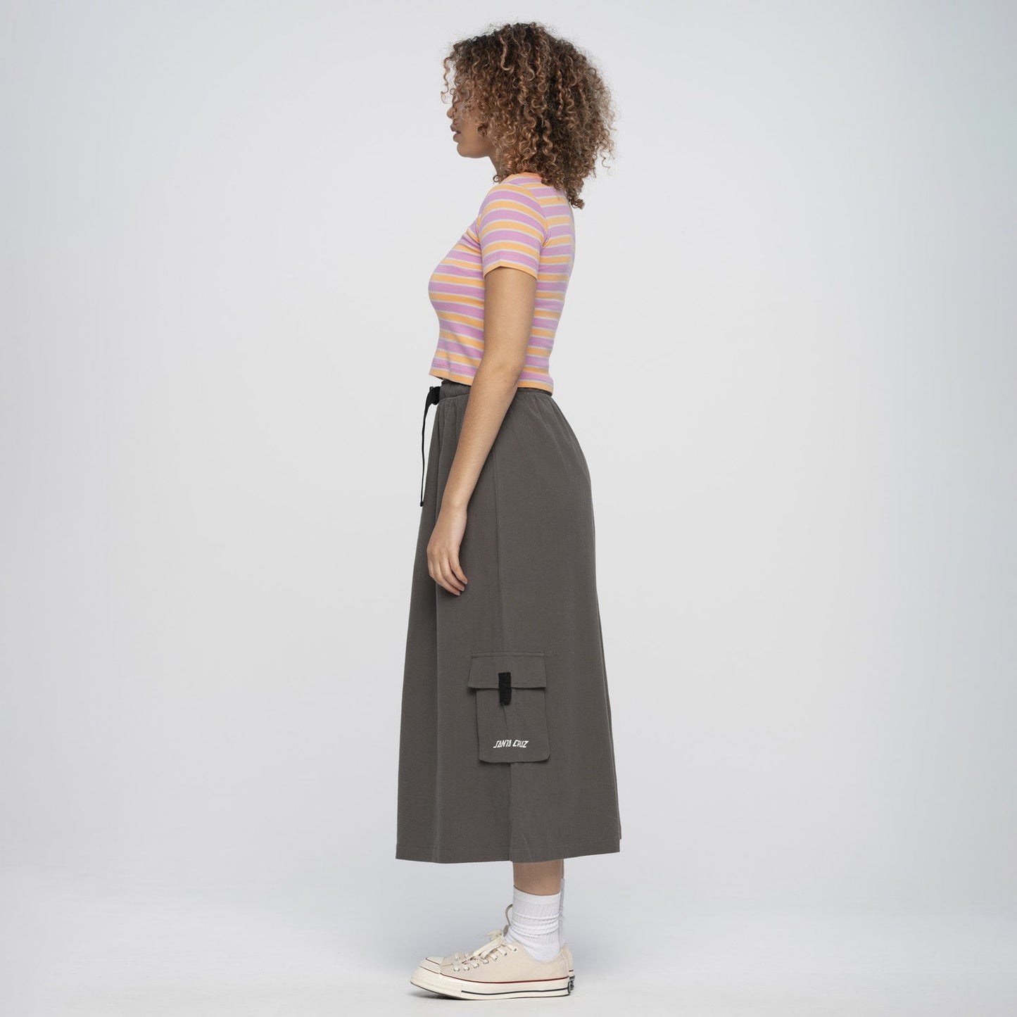 Strip Cargo Skirt