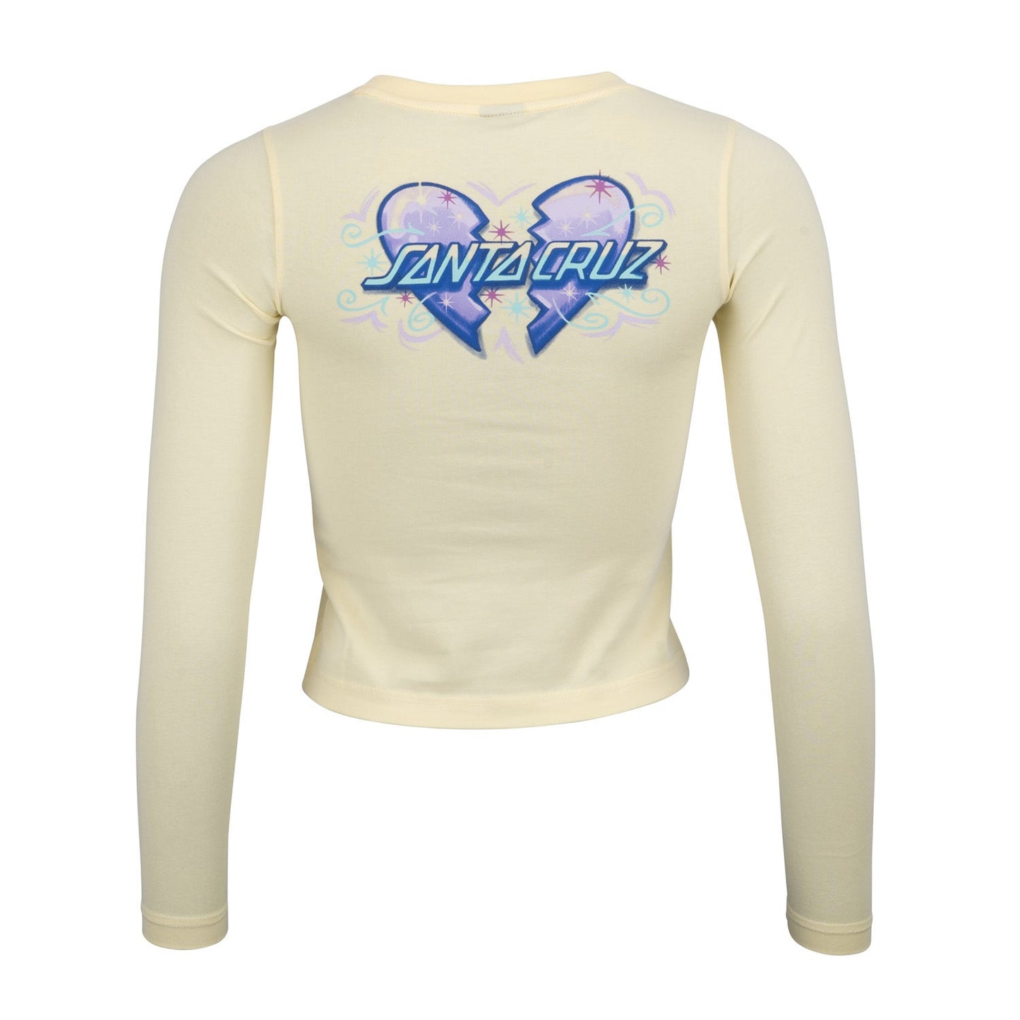 Santa Cruz Heart Breaker L/S T-Shirt Custard