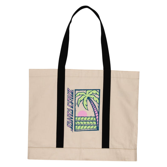 Palm Strip Tote Bag