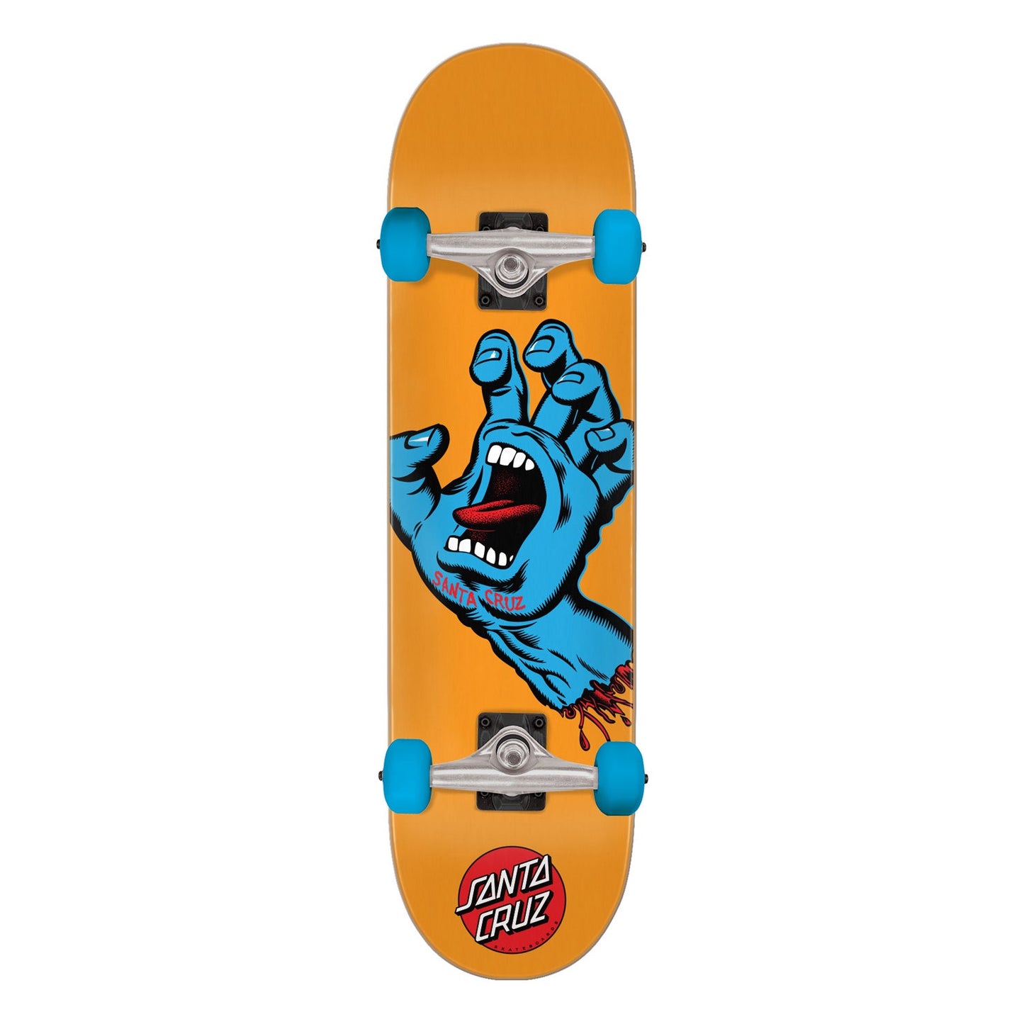 Santa Cruz Screaming Hand Skateboard Complete 7.8" Multi