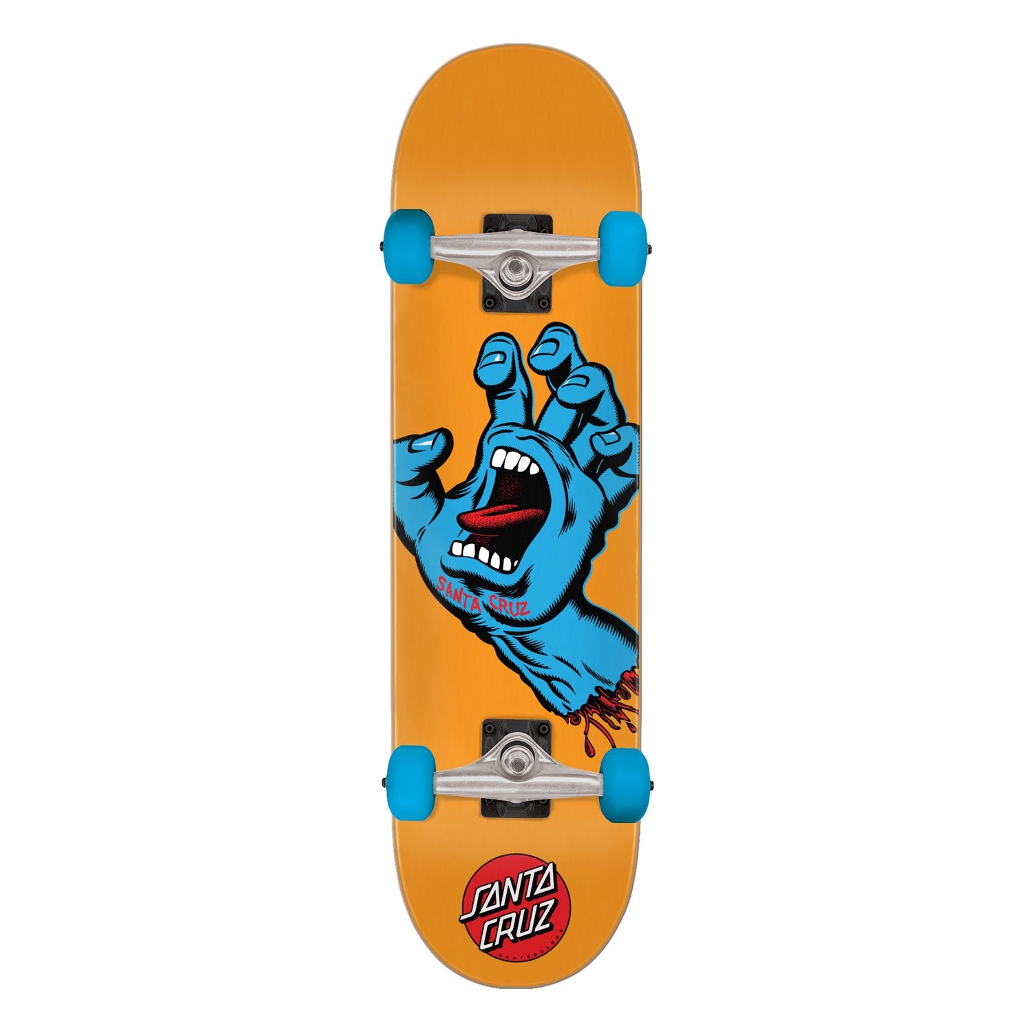 Santa Cruz Screaming Hand Skateboard Complete 7.8" Multi