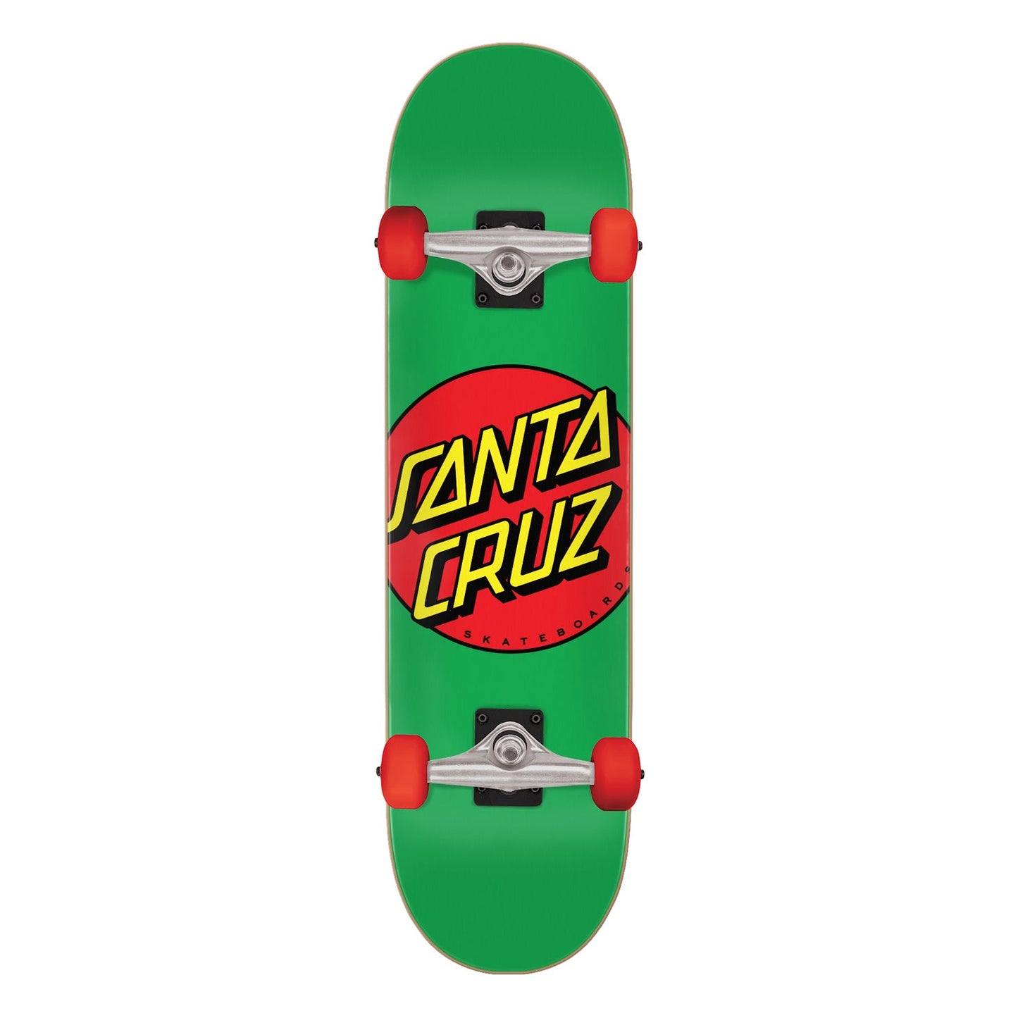 Santa Cruz Classic Dot 7.8" Complete Skateboard Green/Multi