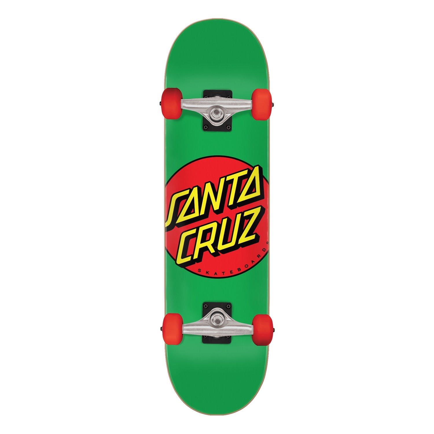 Santa Cruz Classic Dot 7.8" Complete Skateboard Green/Multi