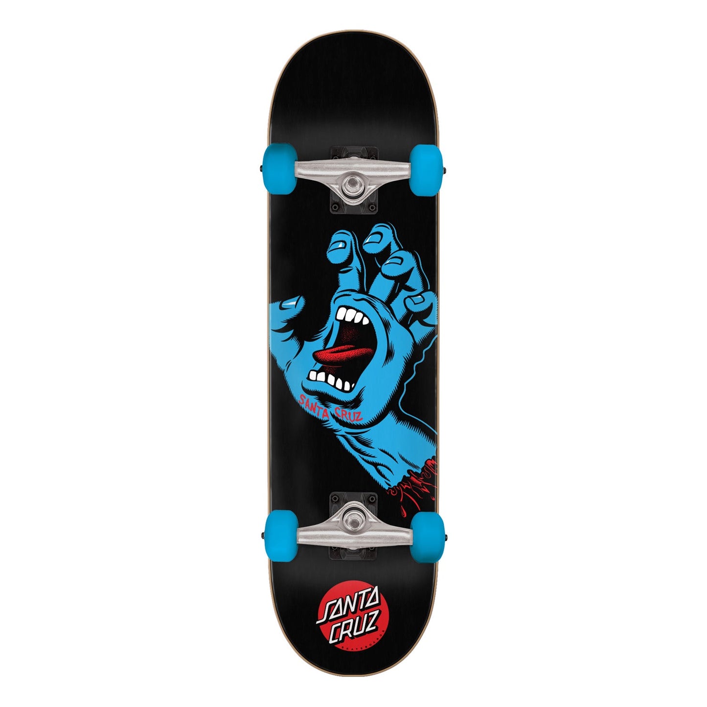 Santa Cruz Screaming Hand Skateboard Complete 8.0" Multi