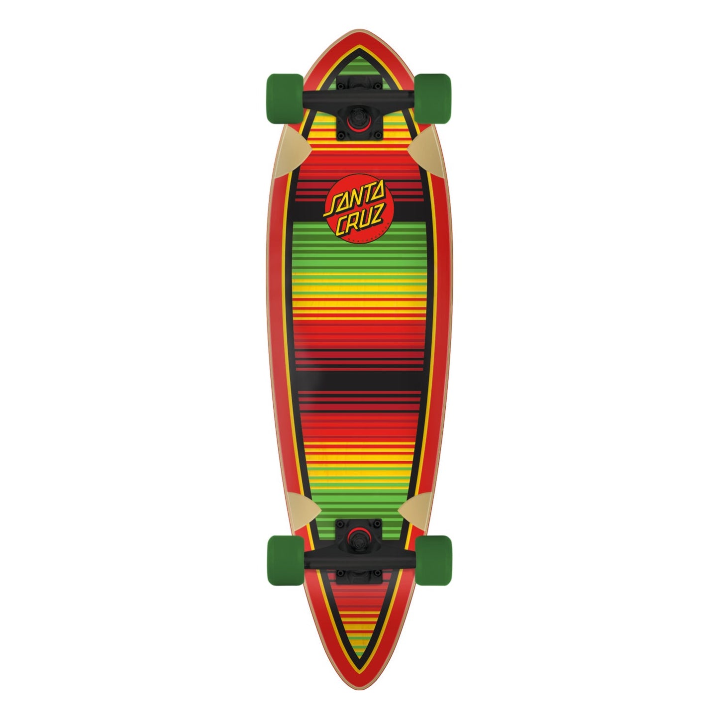Santa Cruz Serape Dot 33" Skateboard Complete