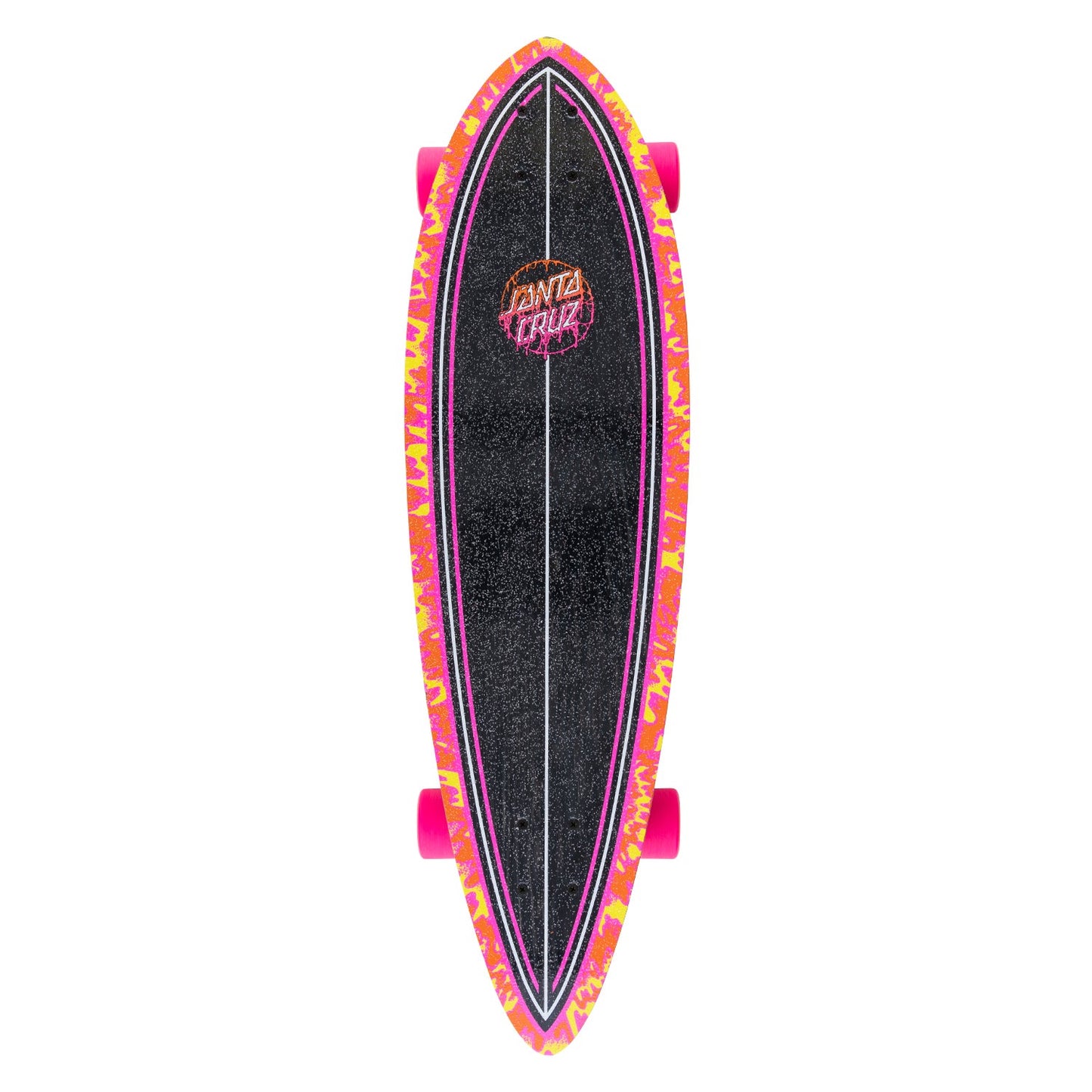 Toxic Dot Pintail Longboard 9.2" x 33"