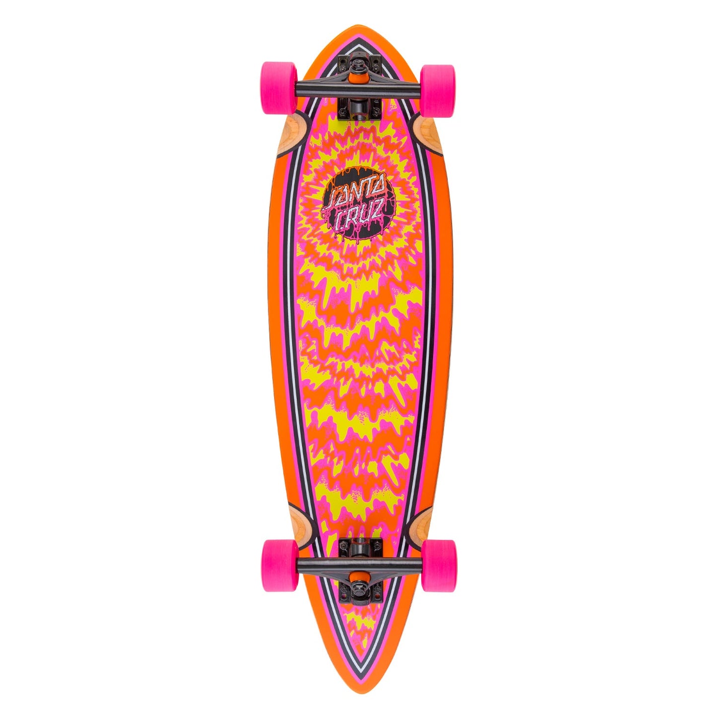 Toxic Dot Pintail Longboard 9.2" x 33"