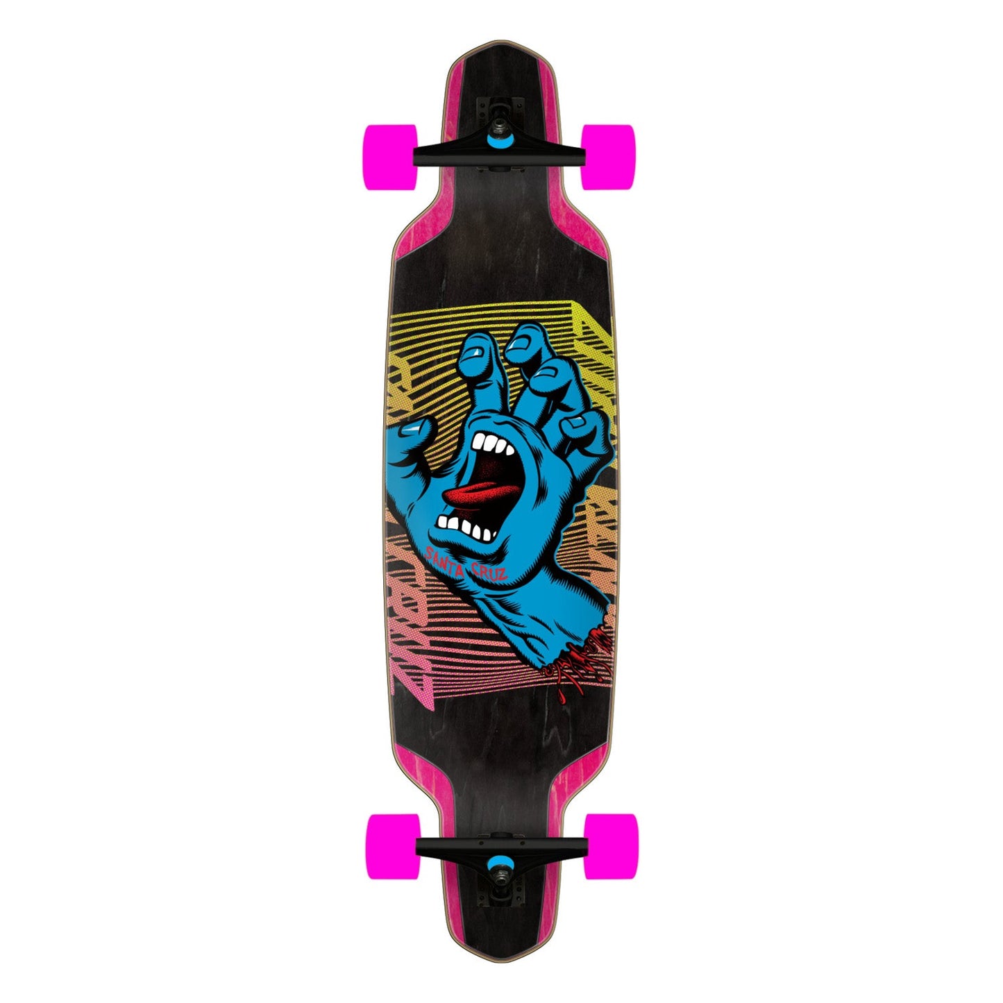 Split Hand Drop Down Longboard 9.5" x 37.52"