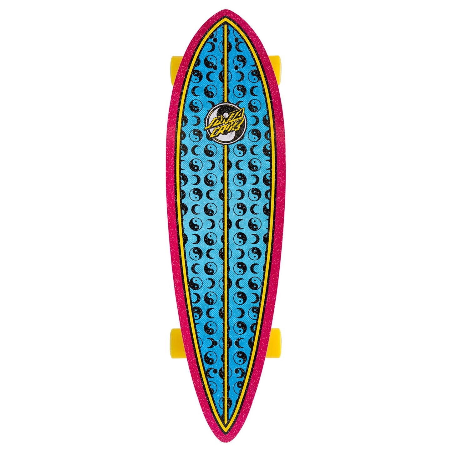 Yin Yang Dot Pintail Longboard 9.2" x 33"