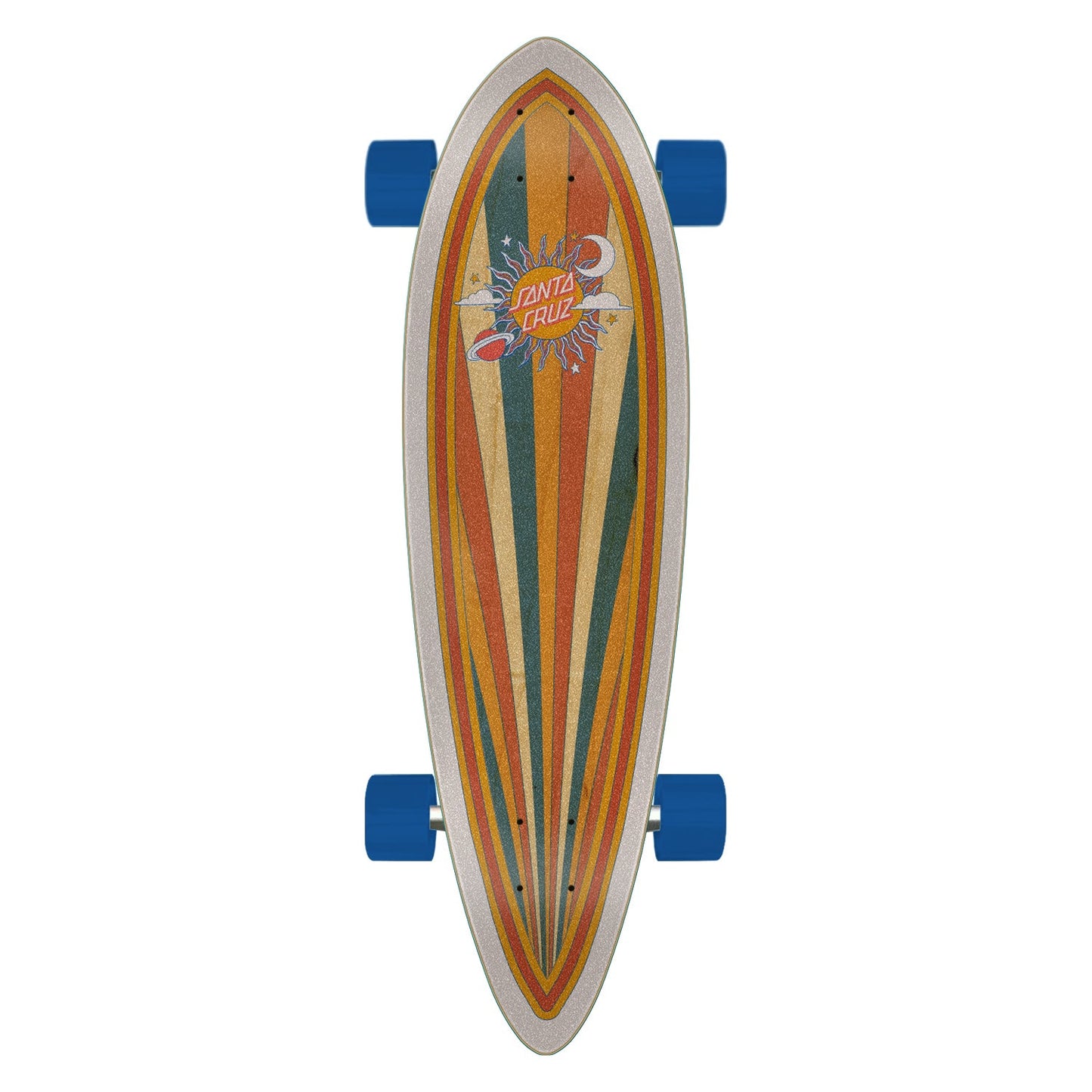 Foxy Sun Pintail Longboard 9.2" x 33"