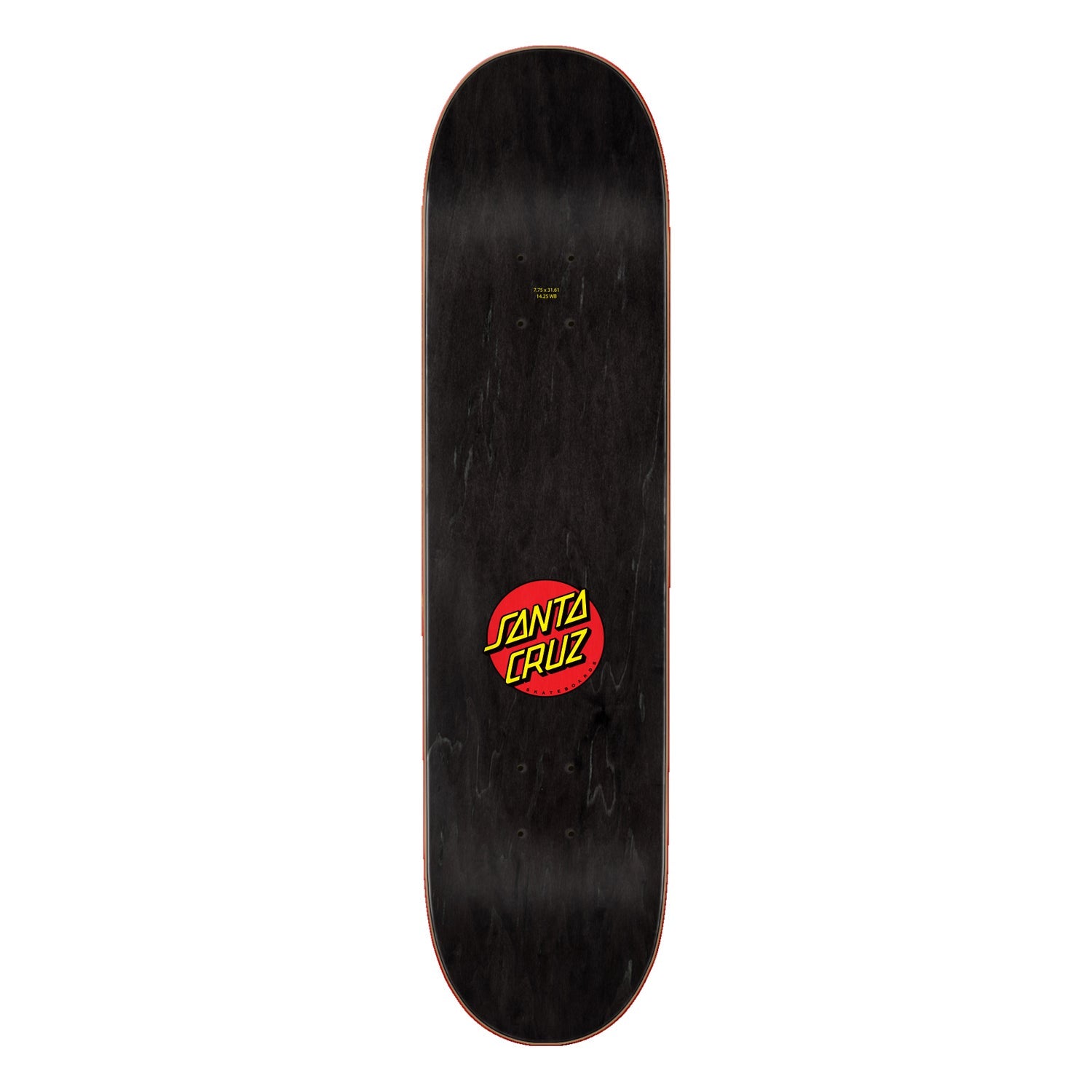 Santa Cruz Classic Dot 7.75" Skateboard Deck Multi