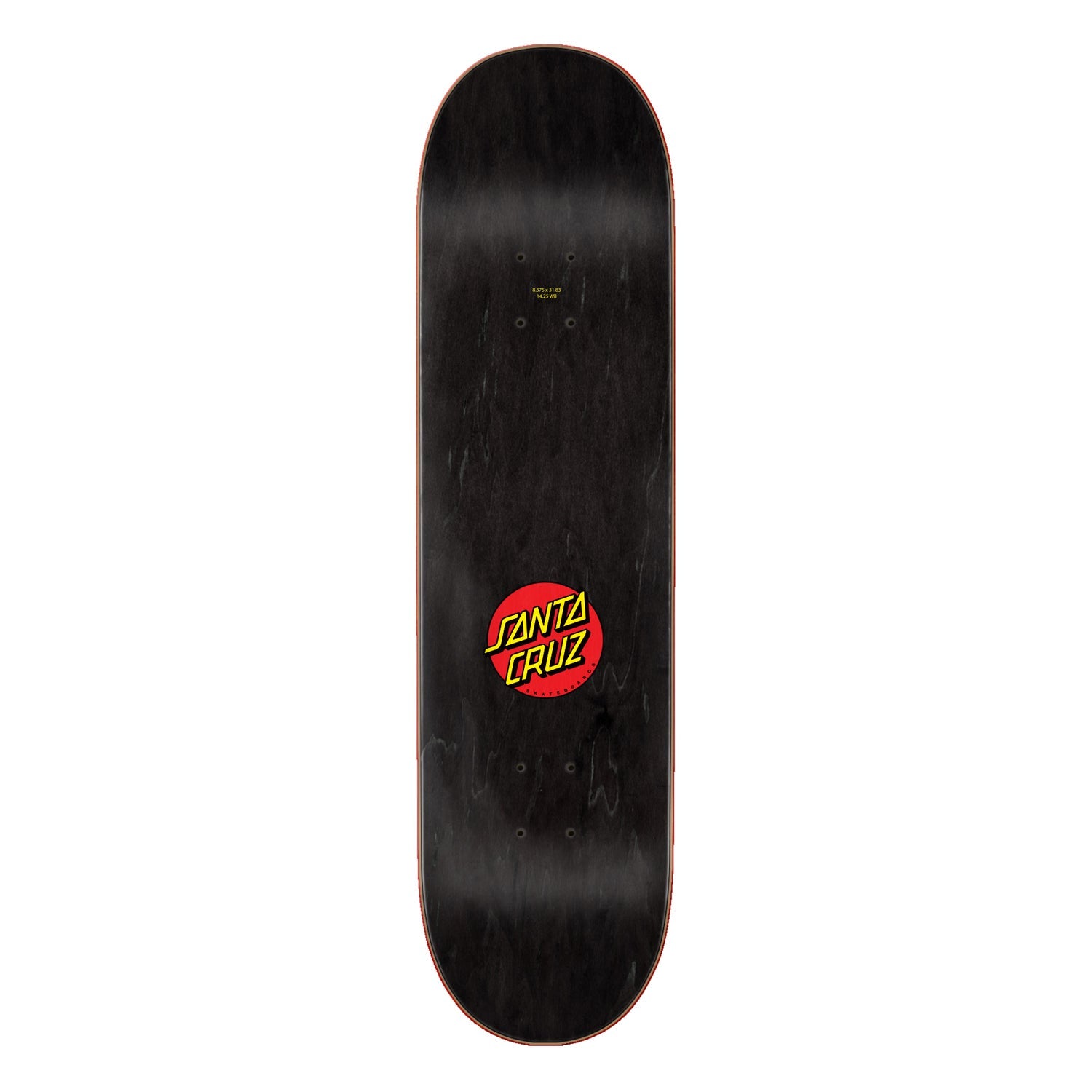 Classic Dot 8.38" Skateboard Deck Multi by Santa Cruz