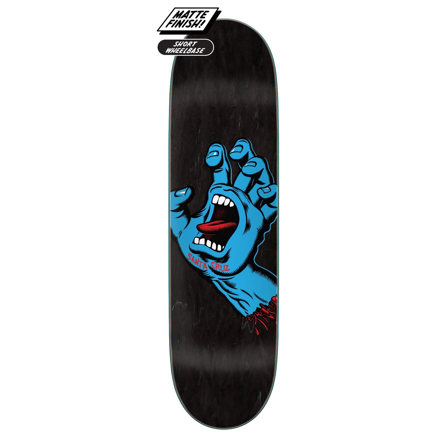 Santa Cruz Screaming Hand 7.75" Skateboard Deck Multi