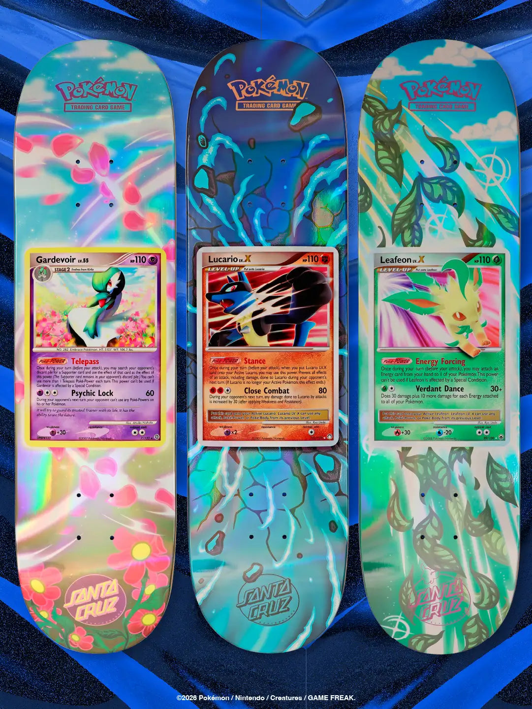 Santa Cruz | Pokemon TCG Blind Bag Skateboard Deck 8 in x 31.6 in Multi
