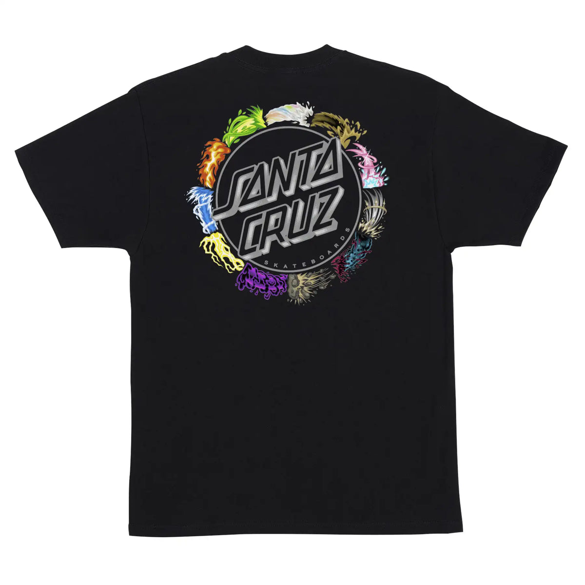 Santa Cruz | Pokemon Power Dot T-Shirt Black