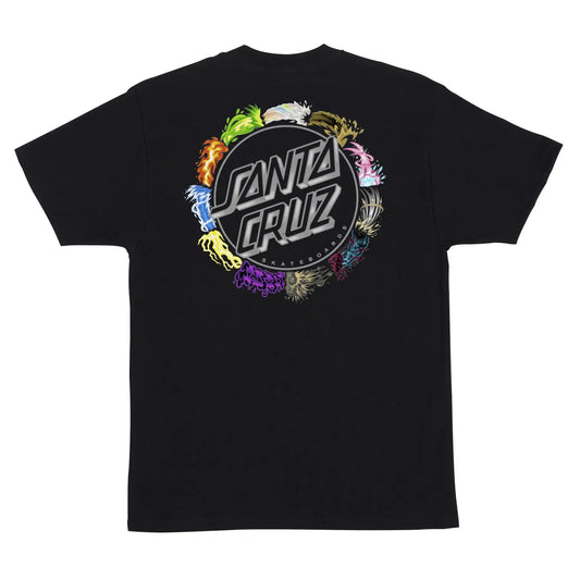 Santa Cruz | Pokemon Power Dot T-Shirt Black