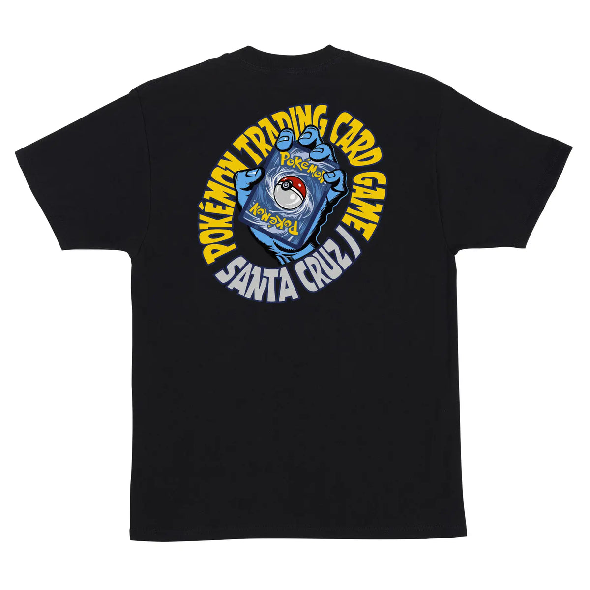 Santa Cruz | Pokemon TCG Hand T-Shirt Black