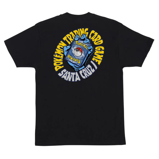 Santa Cruz | Pokemon TCG Hand T-Shirt Black