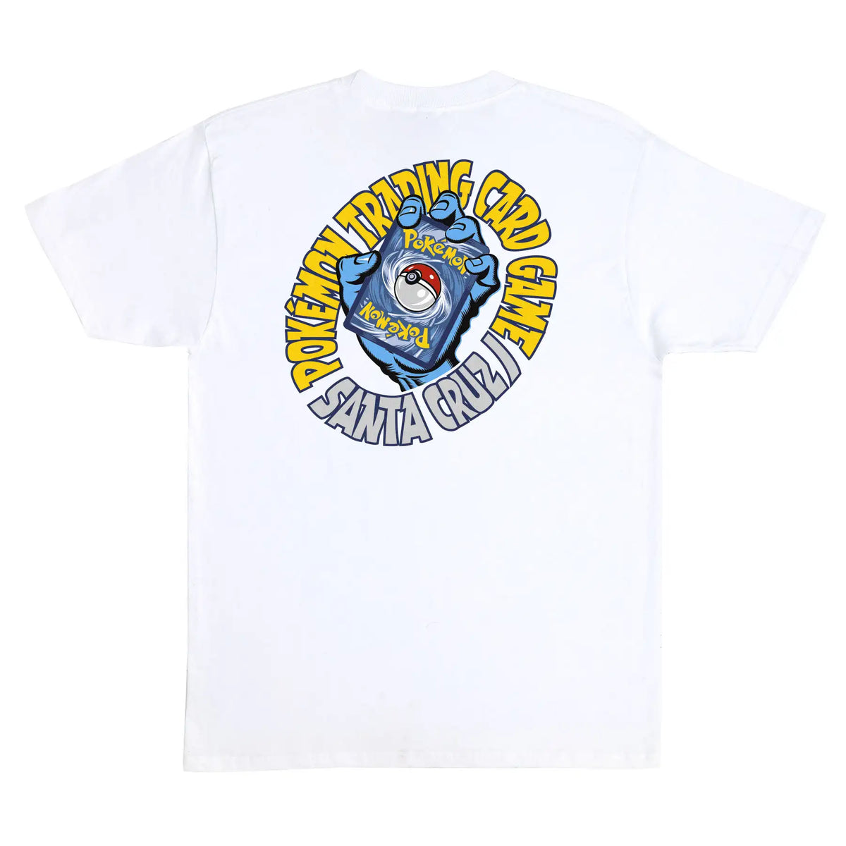 Santa Cruz | Pokemon TCG Hand T-Shirt White